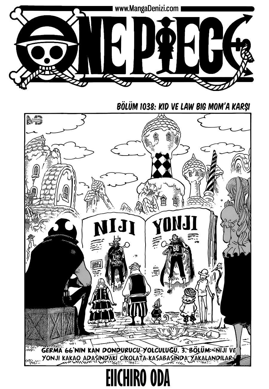 One Piece mangasının 1038 bölümünün 2. sayfasını okuyorsunuz.