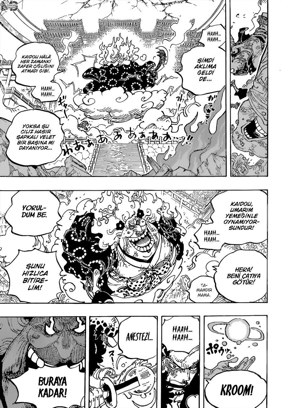 One Piece mangasının 1038 bölümünün 13. sayfasını okuyorsunuz.