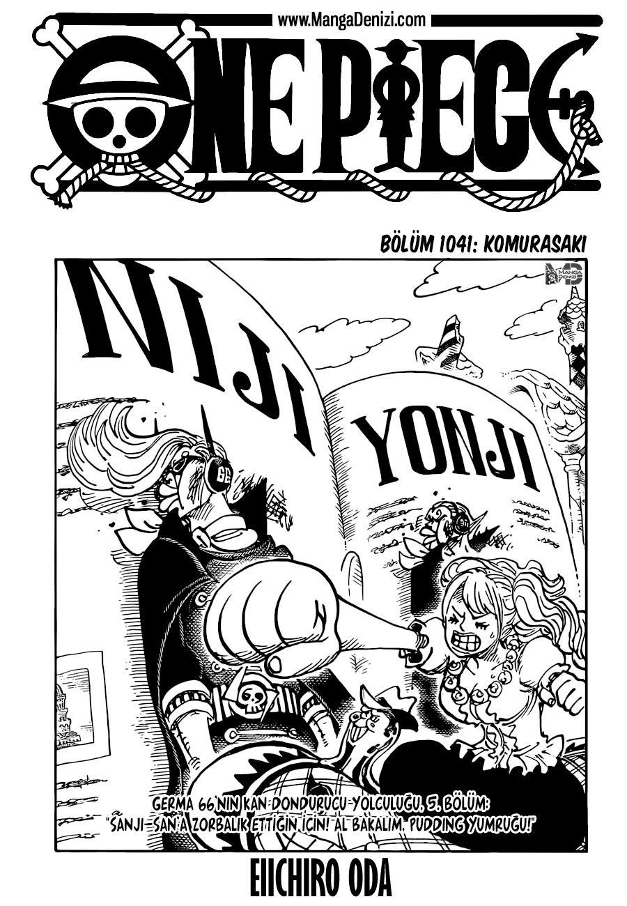 One Piece mangasının 1041 bölümünün 2. sayfasını okuyorsunuz.