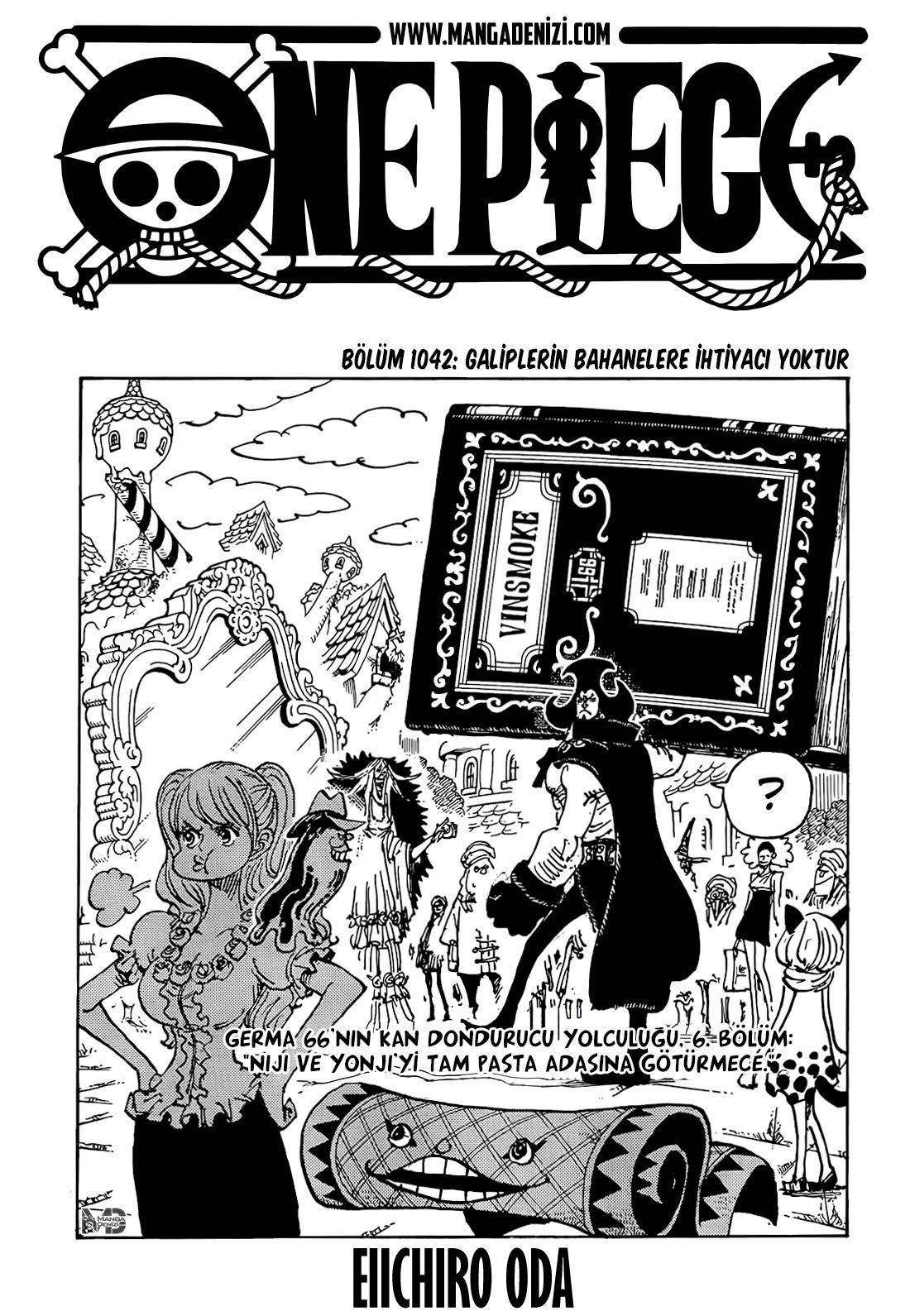 One Piece mangasının 1042 bölümünün 2. sayfasını okuyorsunuz.