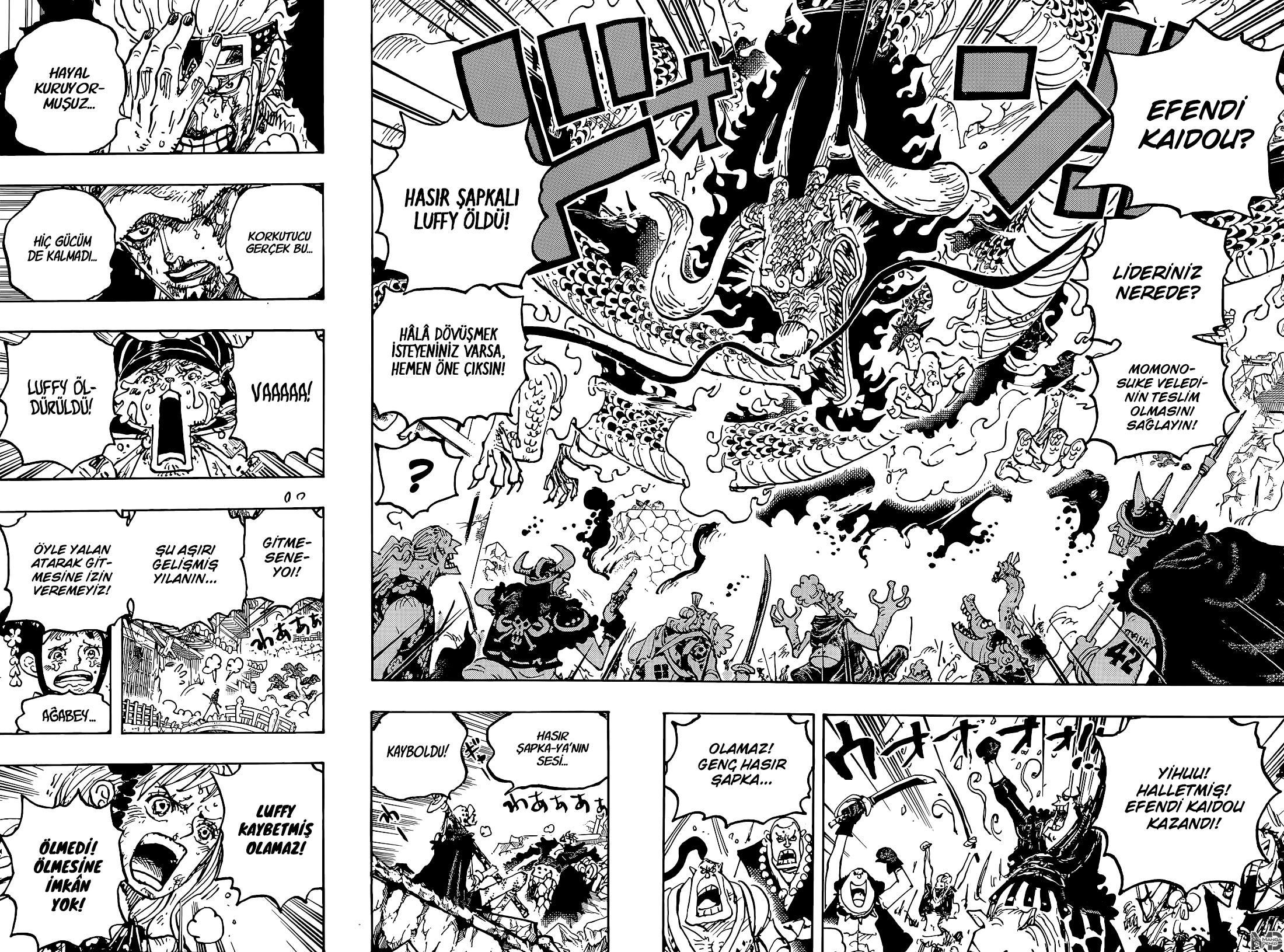 One Piece mangasının 1043 bölümünün 8. sayfasını okuyorsunuz.