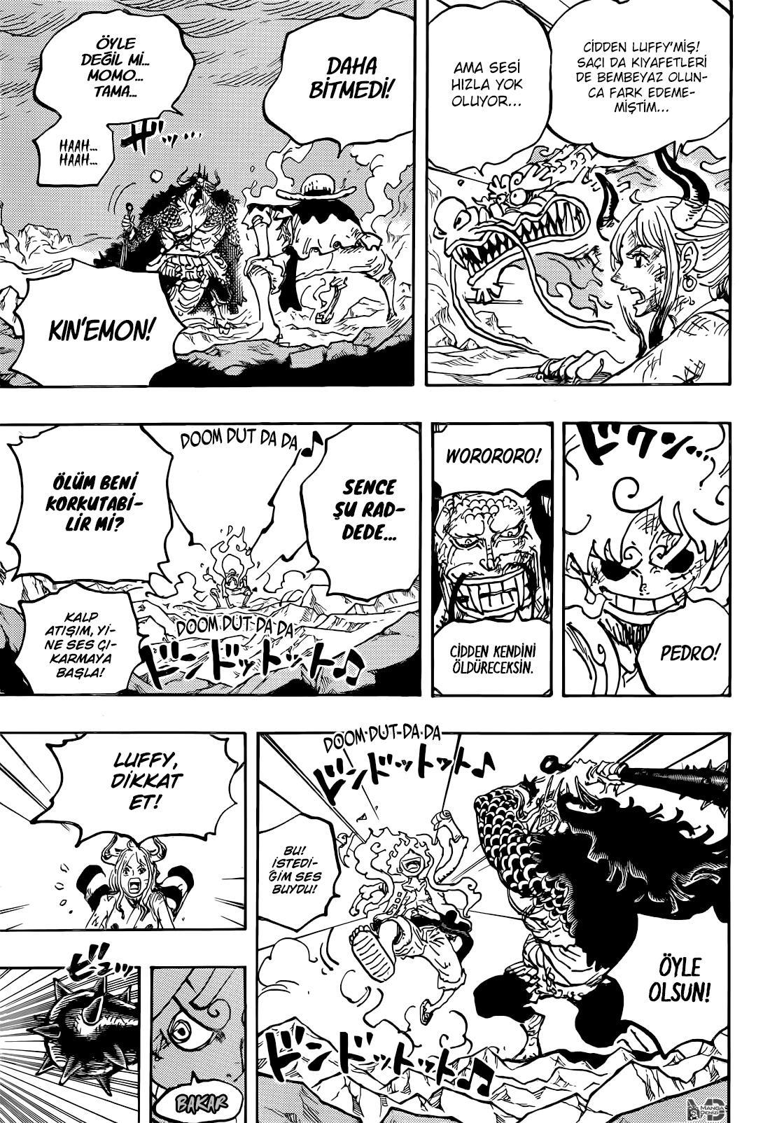 One Piece mangasının 1045 bölümünün 13. sayfasını okuyorsunuz.