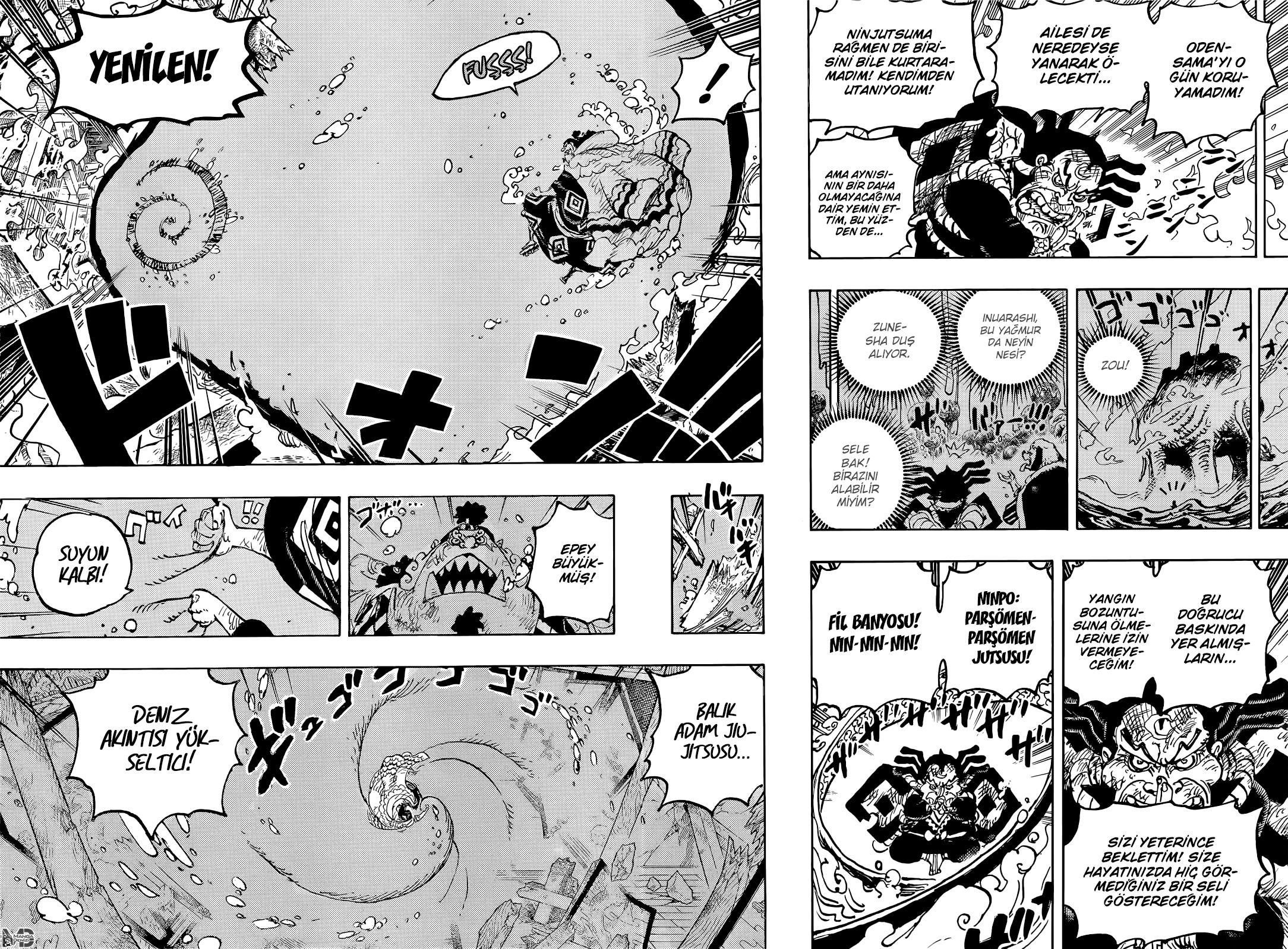 One Piece mangasının 1046 bölümünün 12. sayfasını okuyorsunuz.