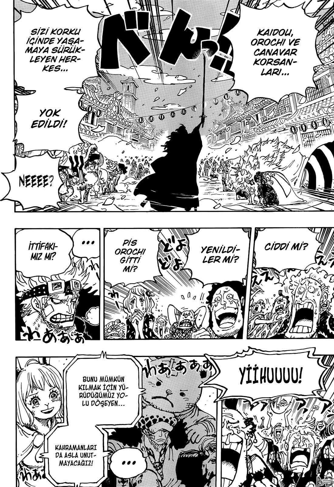 One Piece mangasının 1051 bölümünün 13. sayfasını okuyorsunuz.