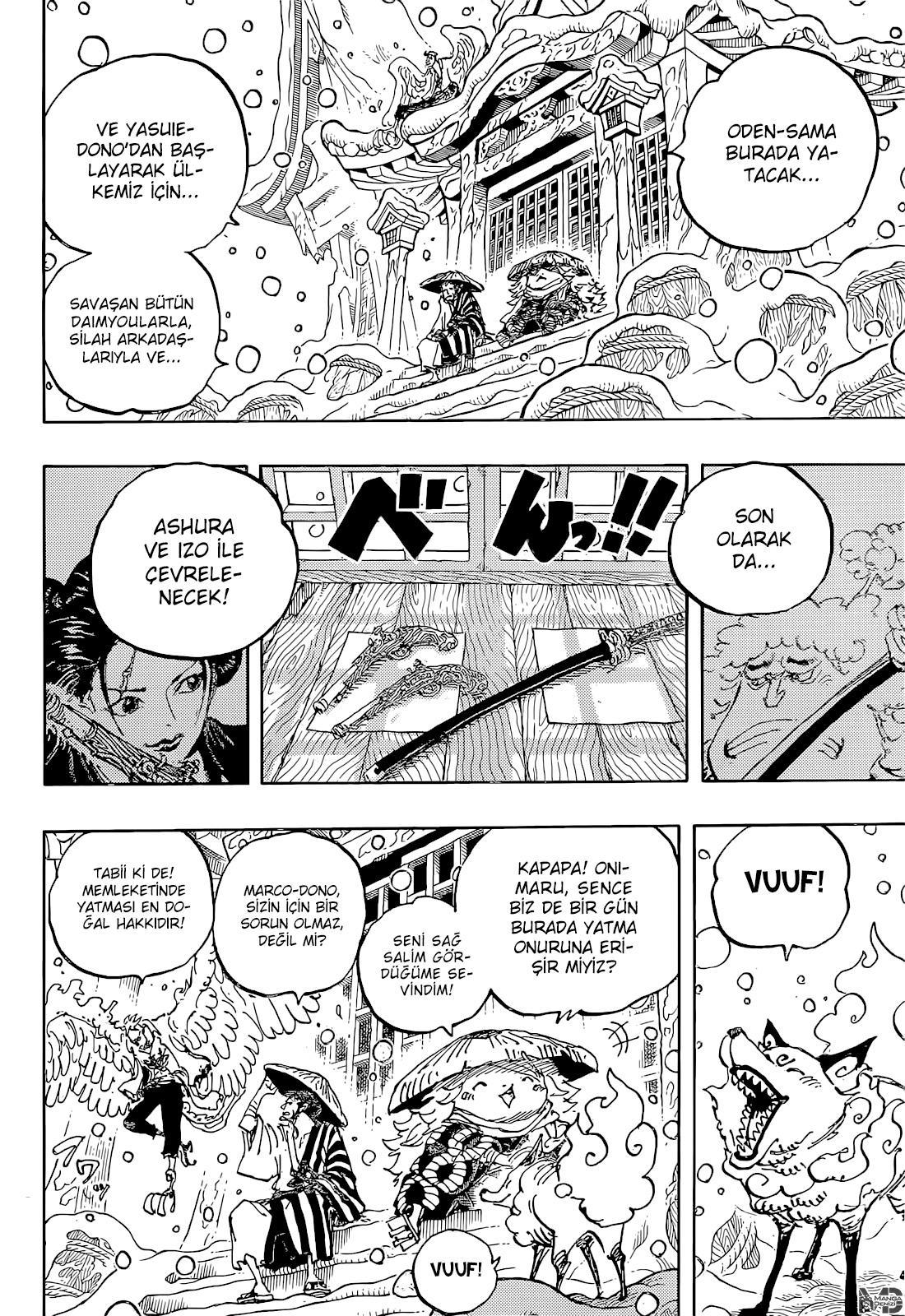 One Piece mangasının 1052 bölümünün 9. sayfasını okuyorsunuz.