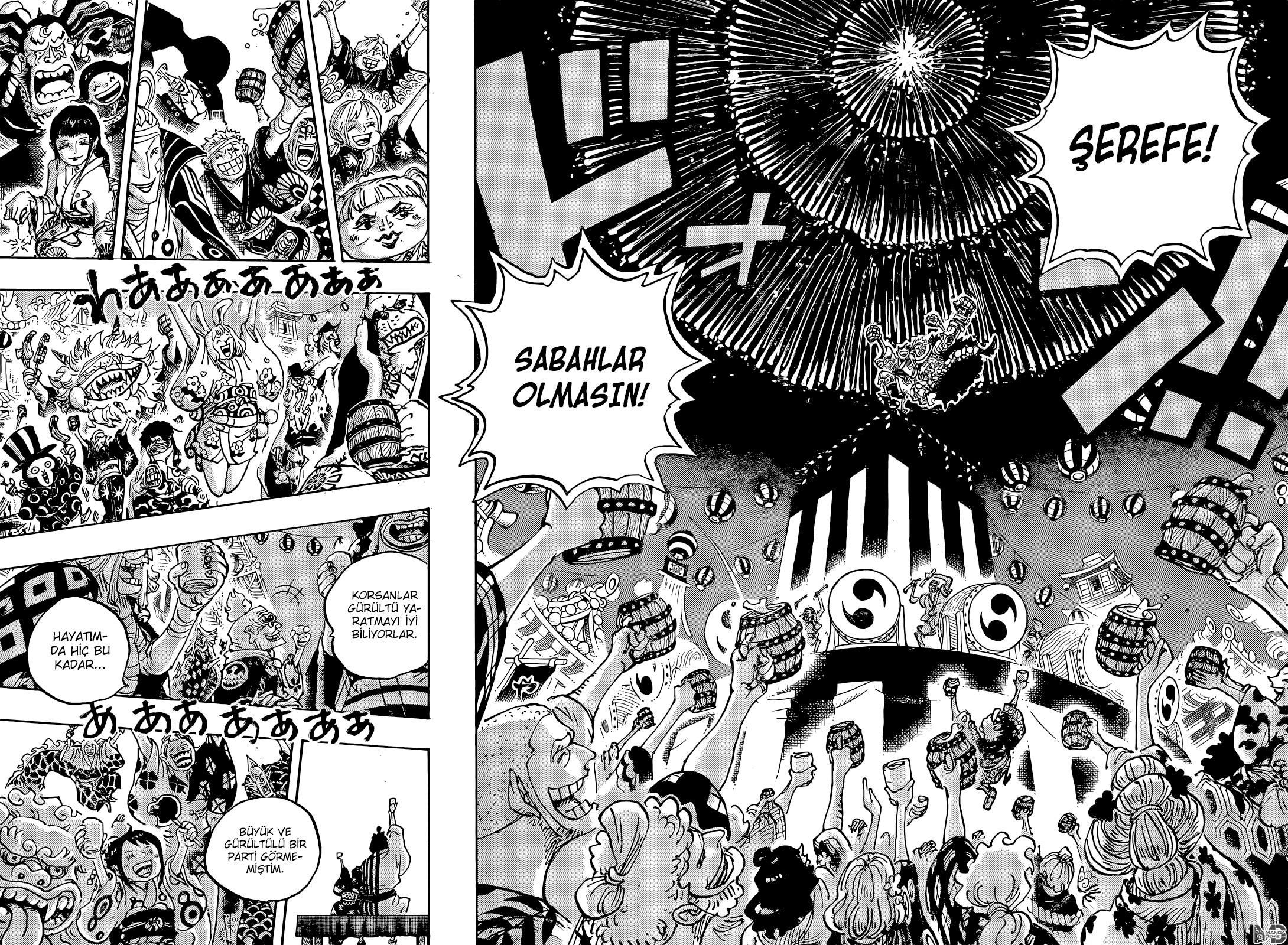 One Piece mangasının 1053 bölümünün 13. sayfasını okuyorsunuz.