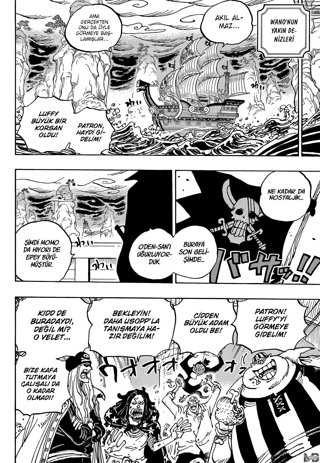 One Piece mangasının 1054 bölümünün 8. sayfasını okuyorsunuz.