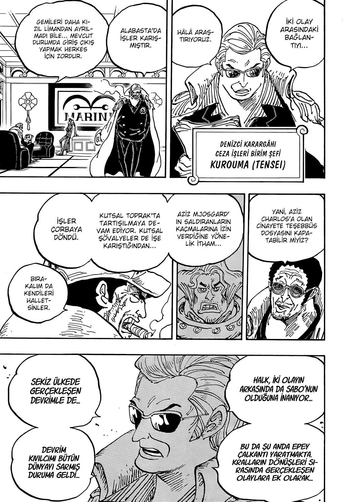 One Piece mangasının 1054 bölümünün 15. sayfasını okuyorsunuz.