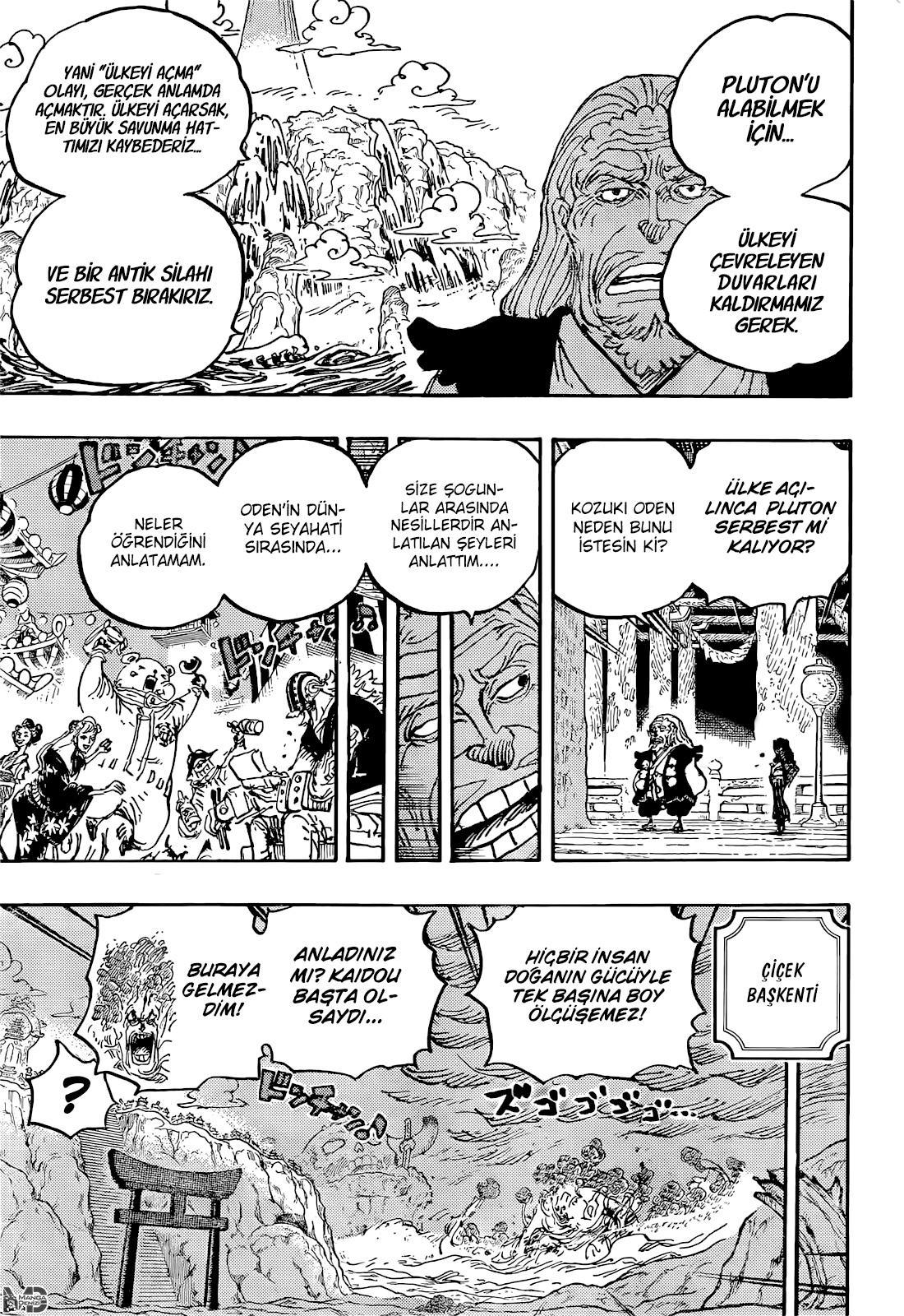 One Piece mangasının 1055 bölümünün 10. sayfasını okuyorsunuz.