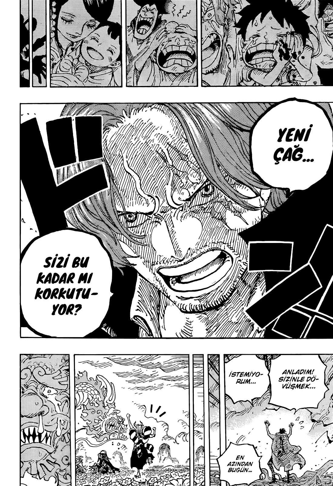 One Piece mangasının 1055 bölümünün 16. sayfasını okuyorsunuz.