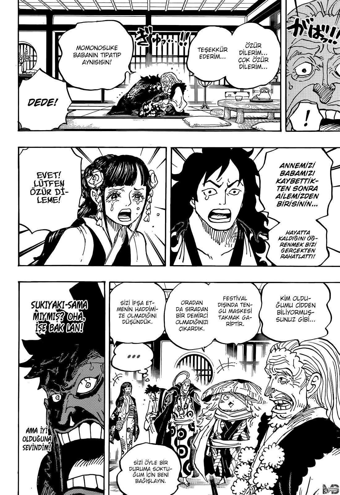 One Piece mangasının 1056 bölümünün 8. sayfasını okuyorsunuz.