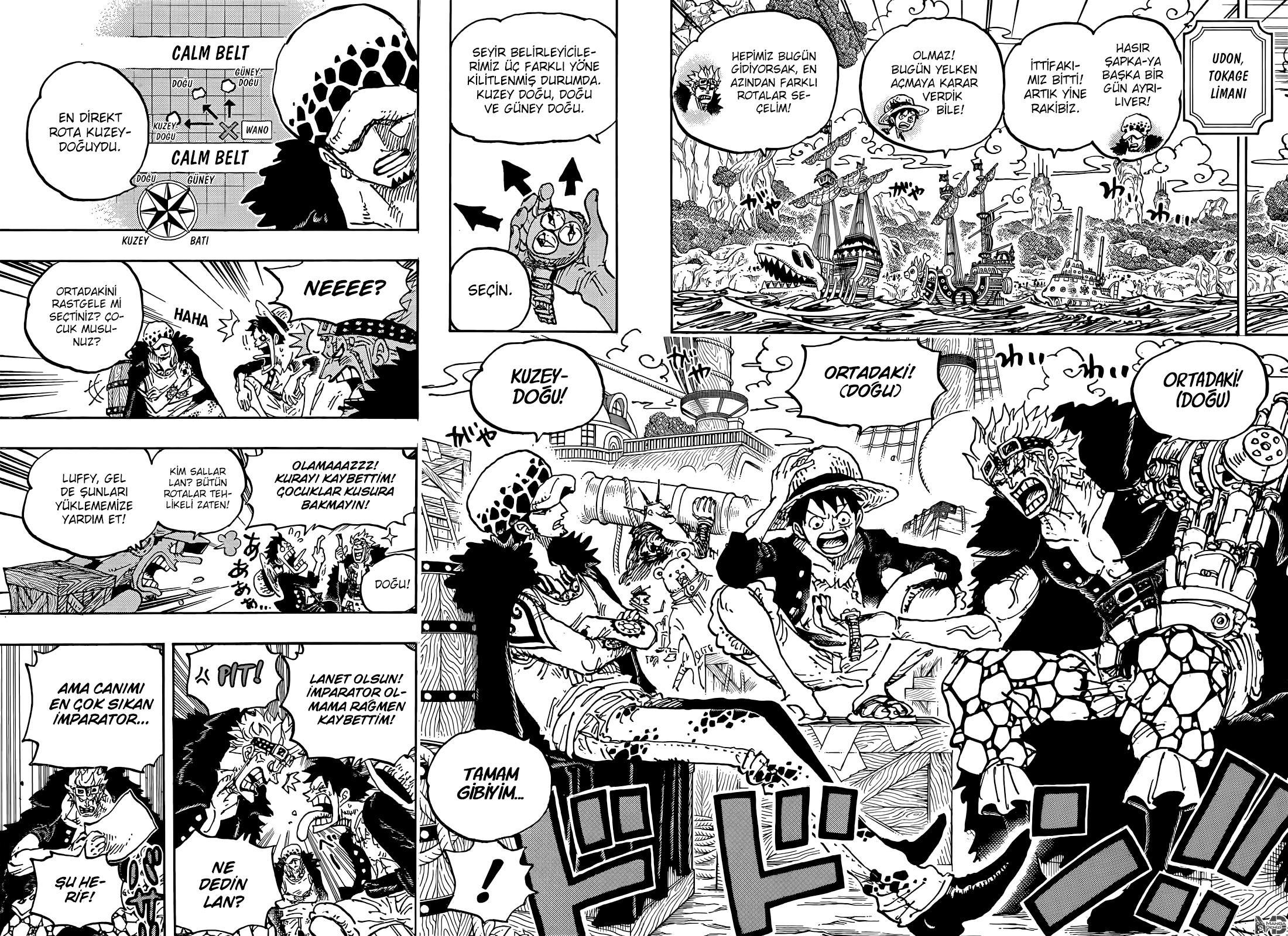 One Piece mangasının 1056 bölümünün 14. sayfasını okuyorsunuz.