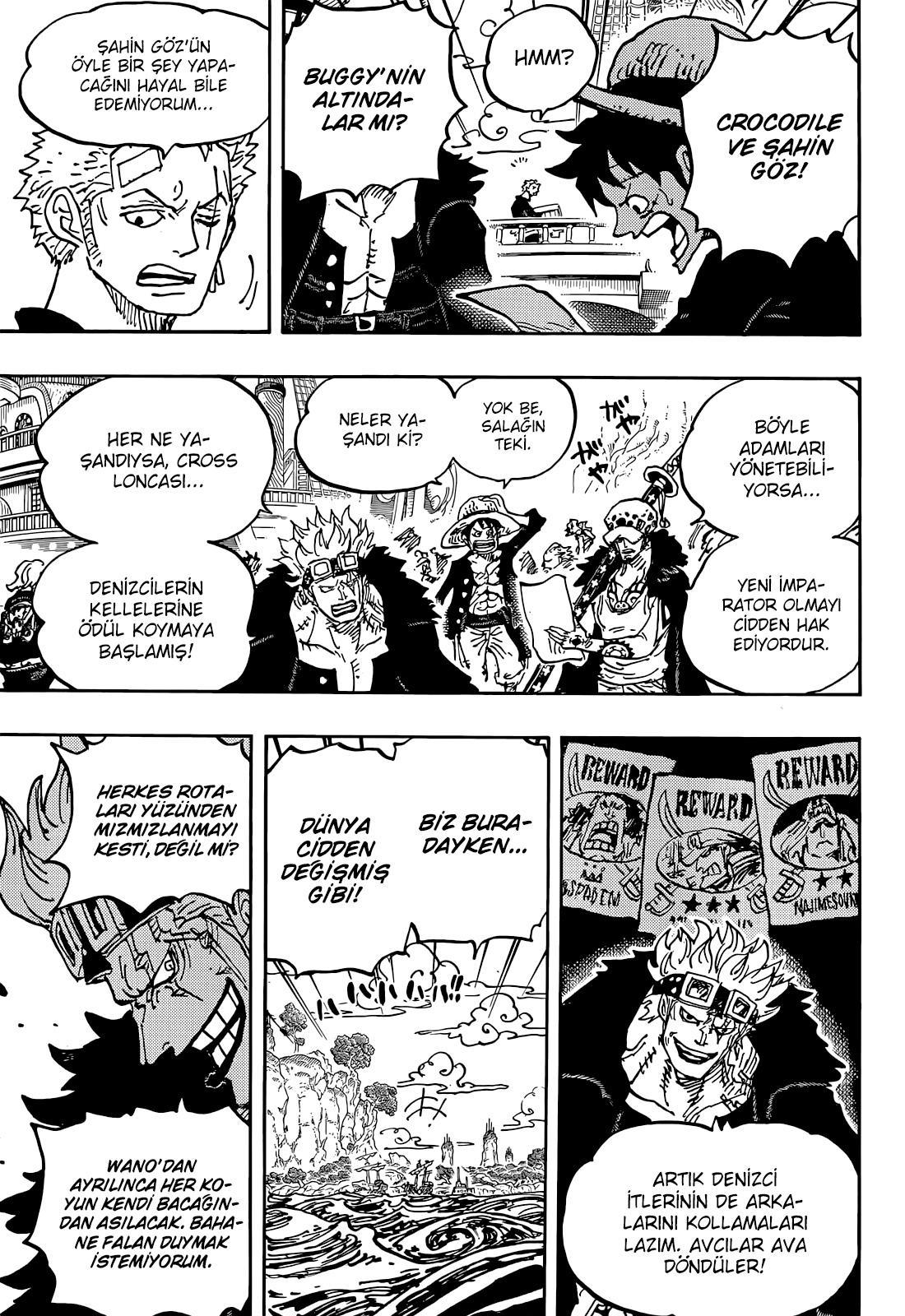 One Piece mangasının 1056 bölümünün 16. sayfasını okuyorsunuz.