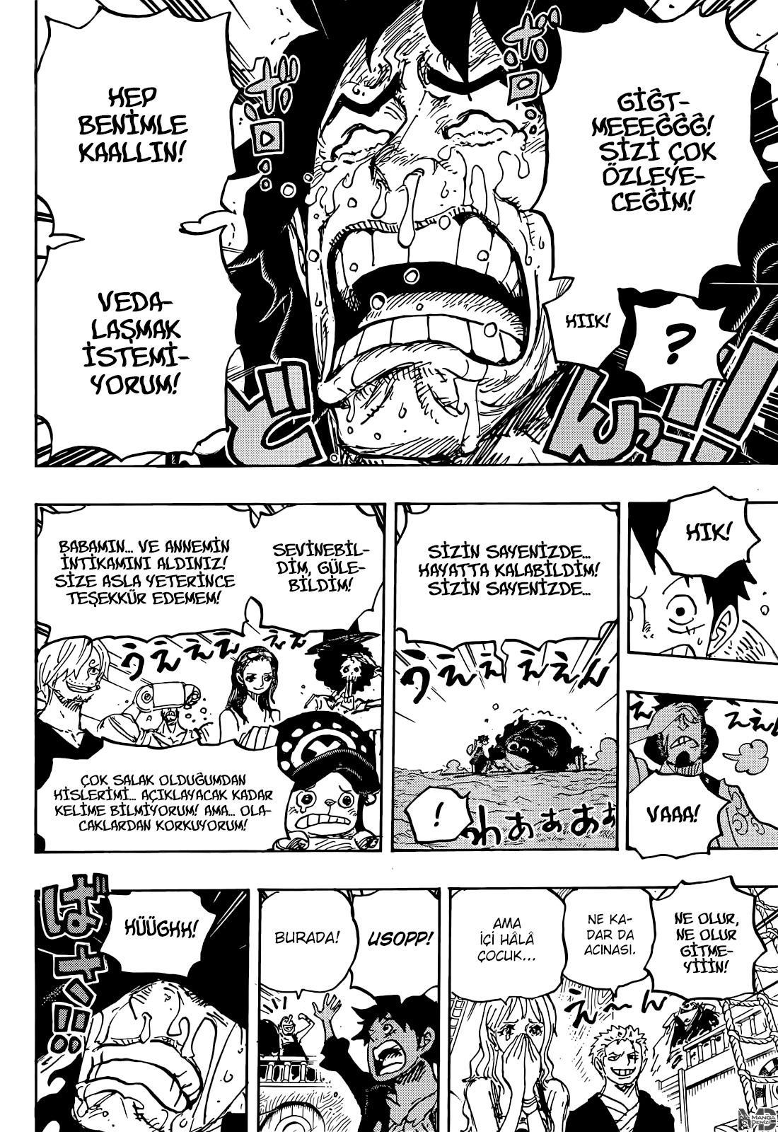 One Piece mangasının 1057 bölümünün 10. sayfasını okuyorsunuz.