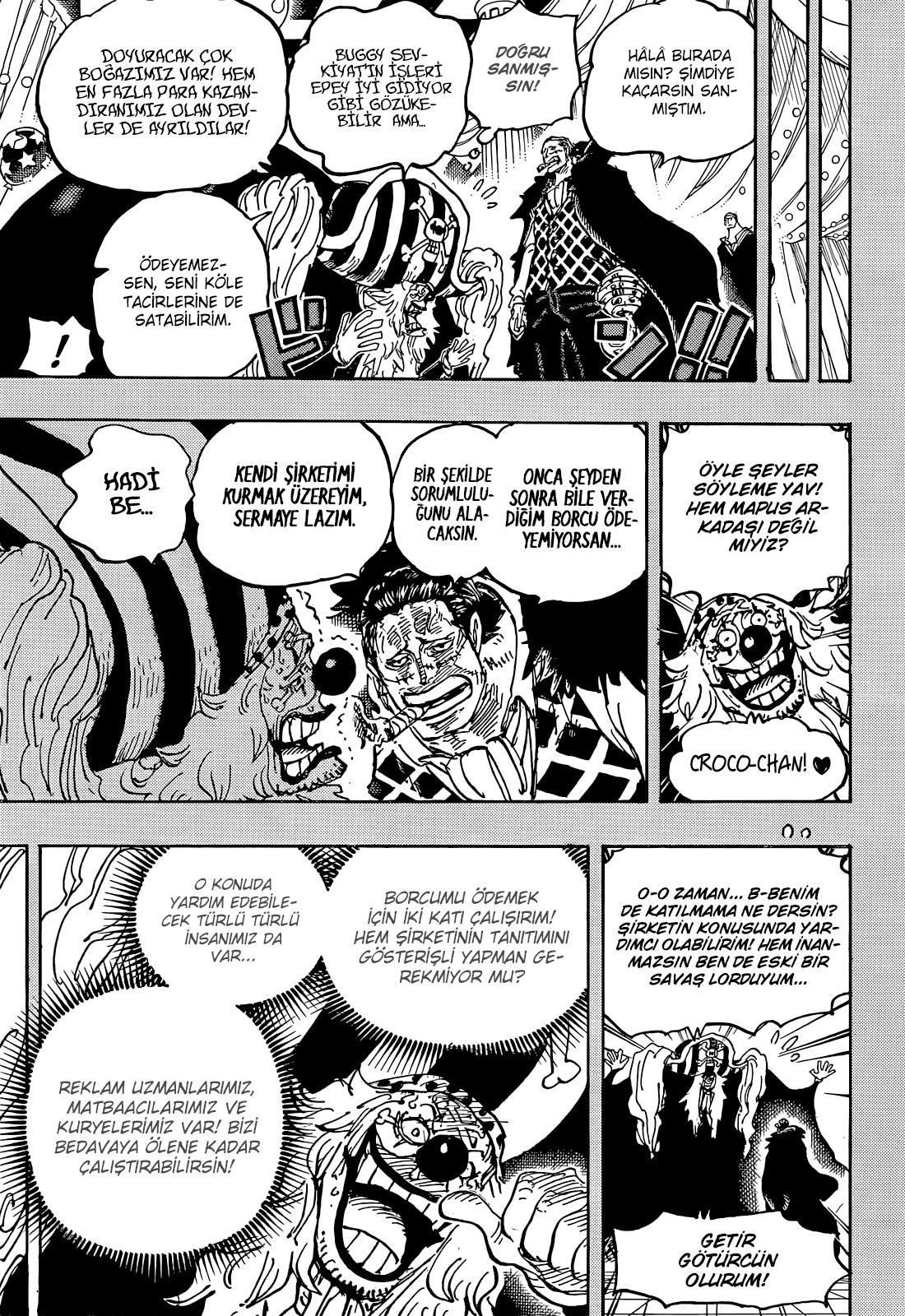 One Piece mangasının 1058 bölümünün 11. sayfasını okuyorsunuz.