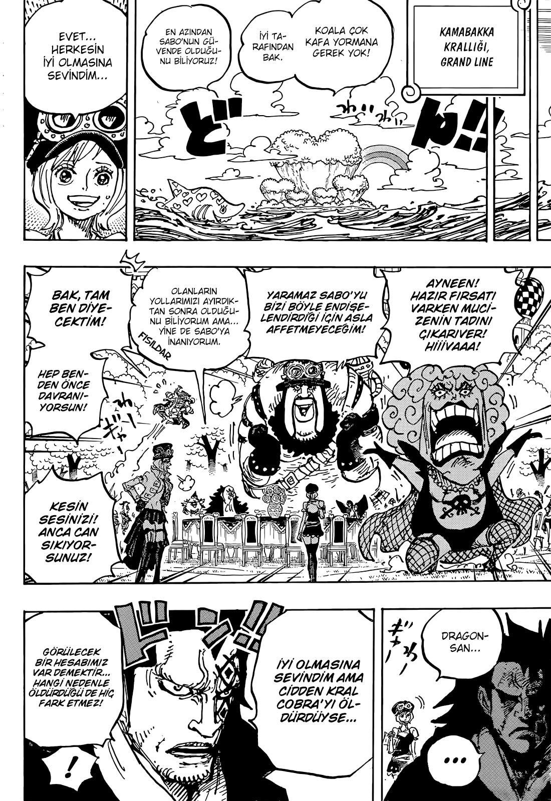 One Piece mangasının 1058 bölümünün 16. sayfasını okuyorsunuz.