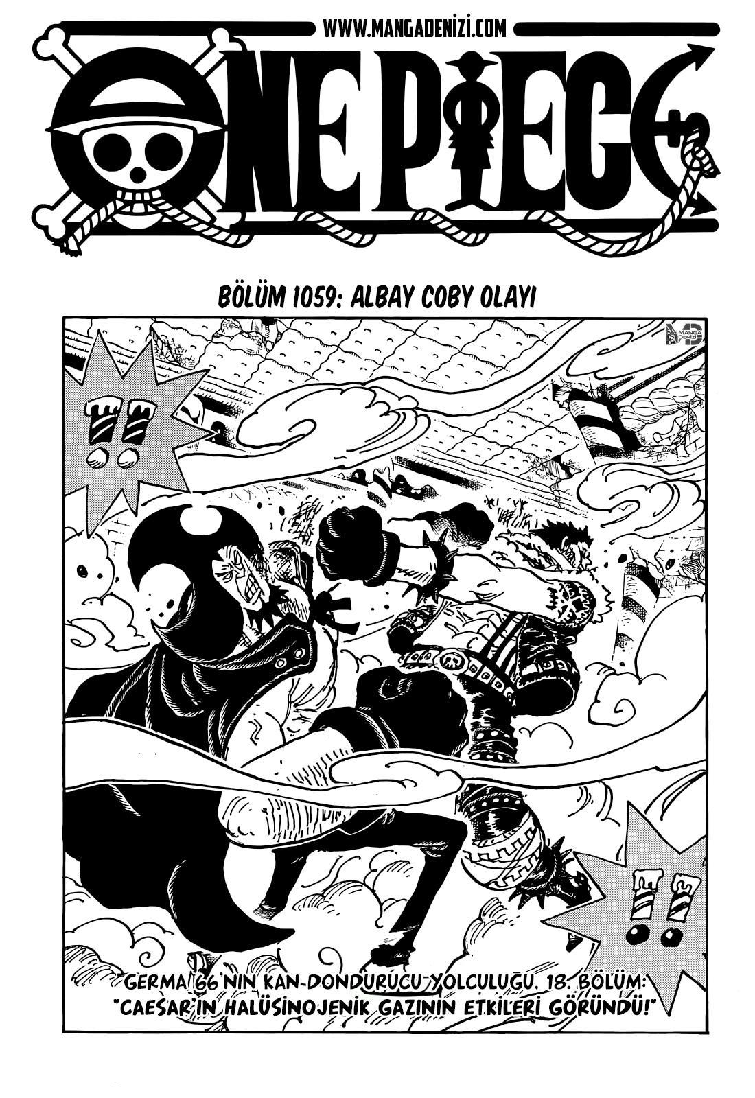 One Piece mangasının 1059 bölümünün 2. sayfasını okuyorsunuz.