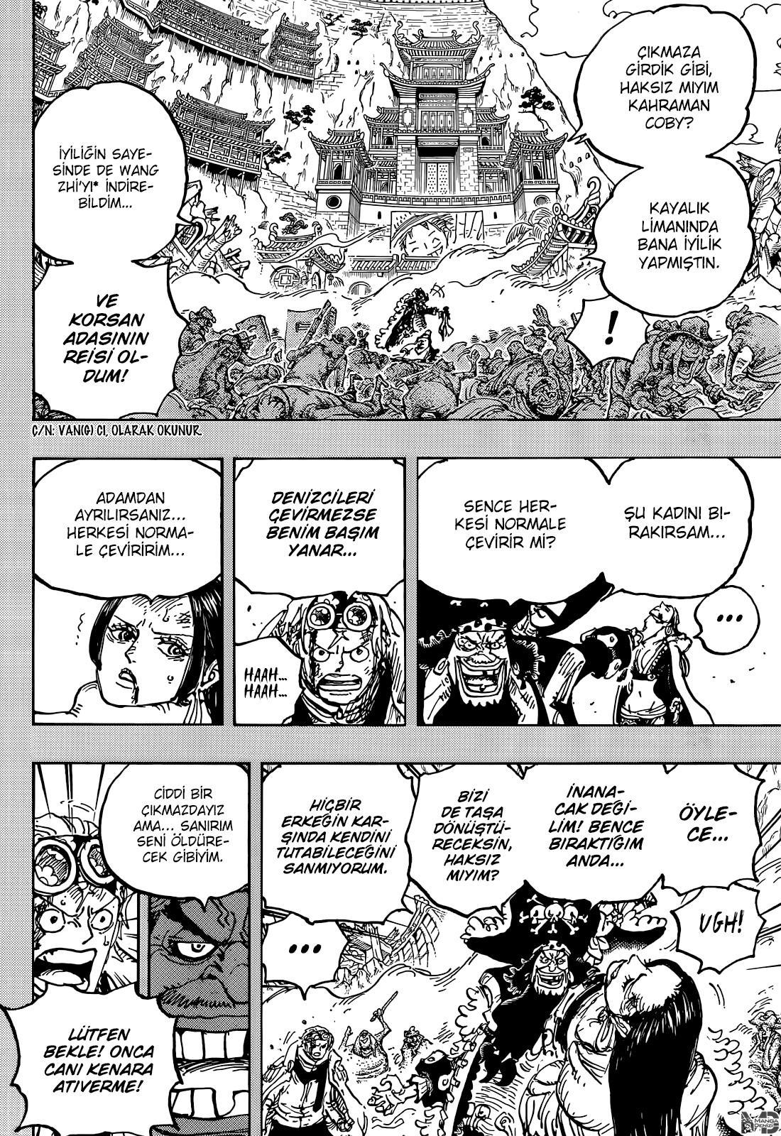 One Piece mangasının 1059 bölümünün 14. sayfasını okuyorsunuz.