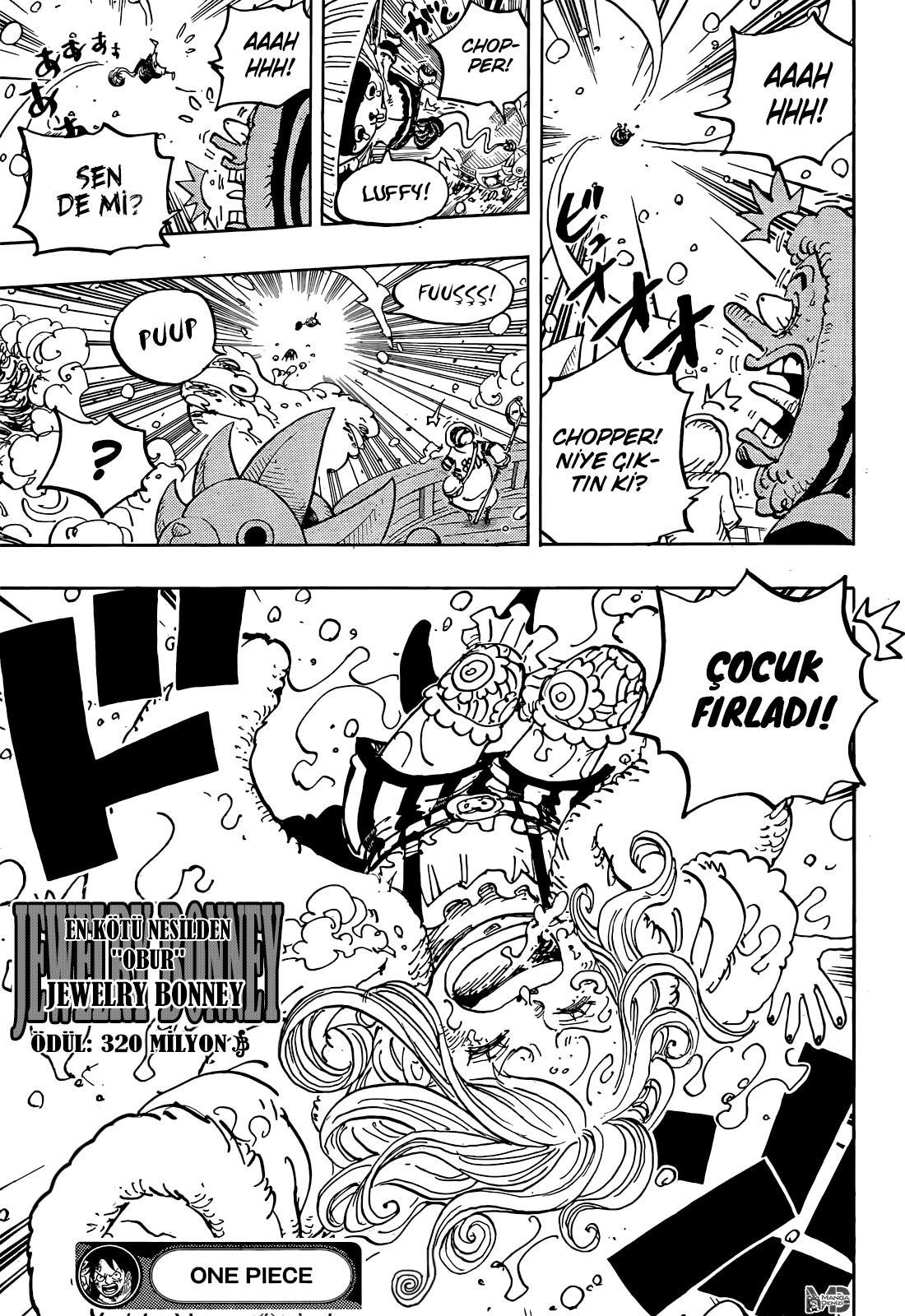 One Piece mangasının 1060 bölümünün 17. sayfasını okuyorsunuz.