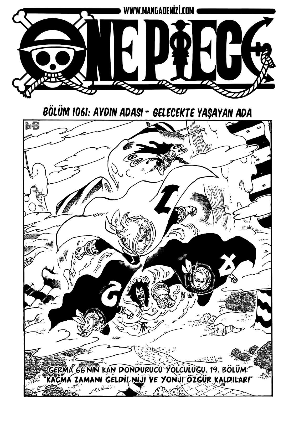 One Piece mangasının 1061 bölümünün 2. sayfasını okuyorsunuz.