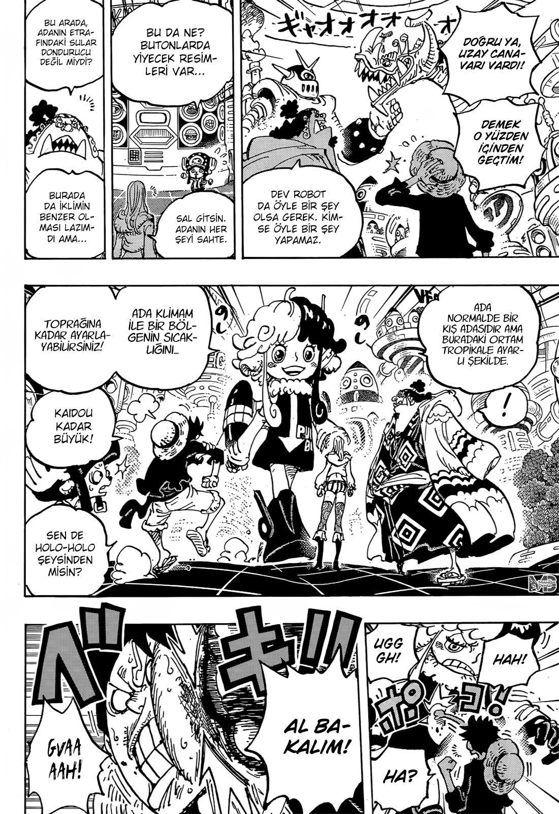 One Piece mangasının 1062 bölümünün 11. sayfasını okuyorsunuz.