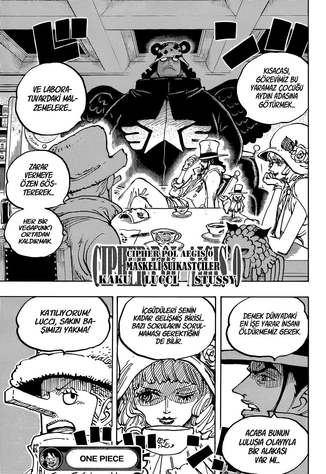 One Piece mangasının 1062 bölümünün 16. sayfasını okuyorsunuz.