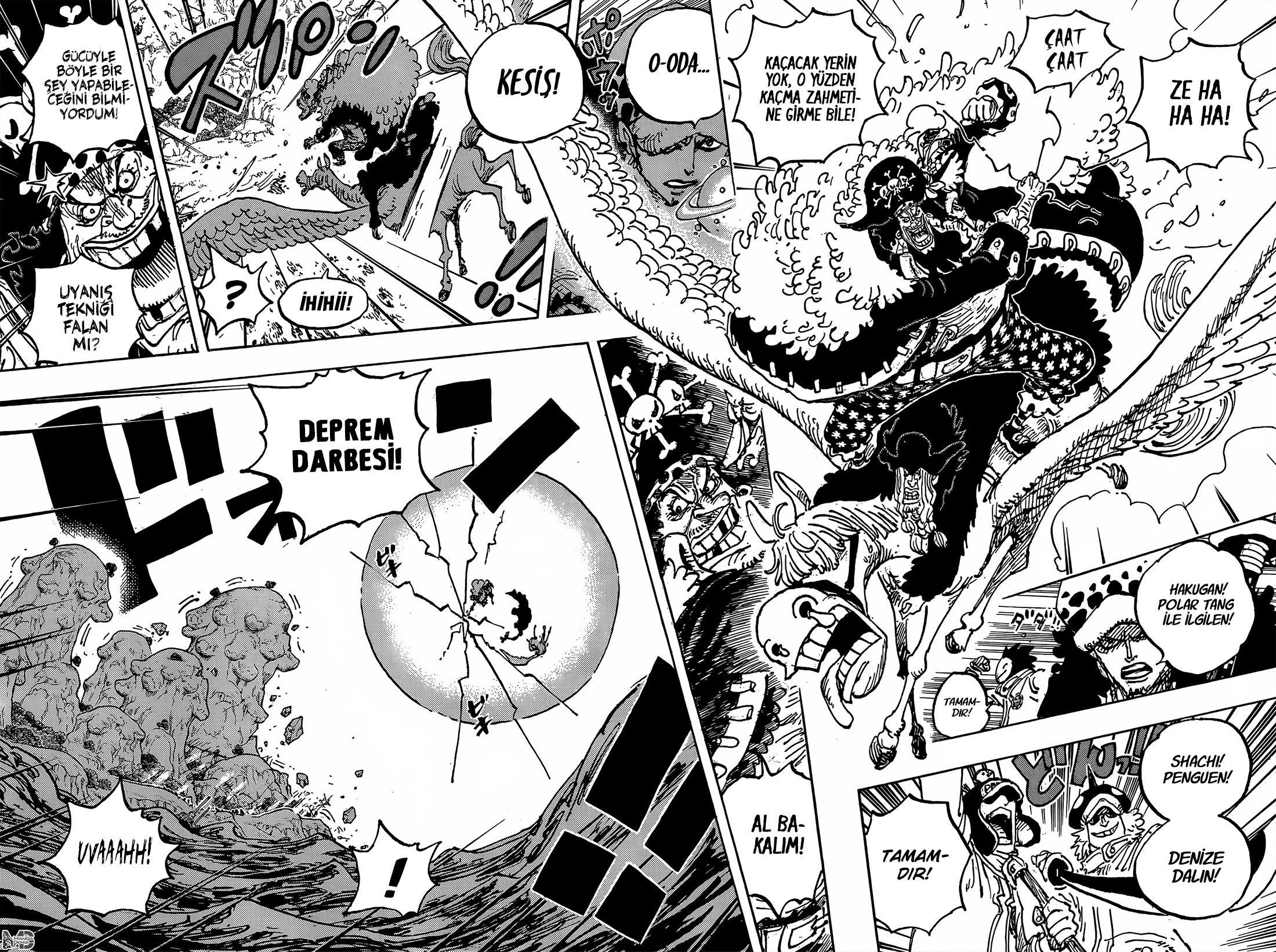 One Piece mangasının 1064 bölümünün 3. sayfasını okuyorsunuz.