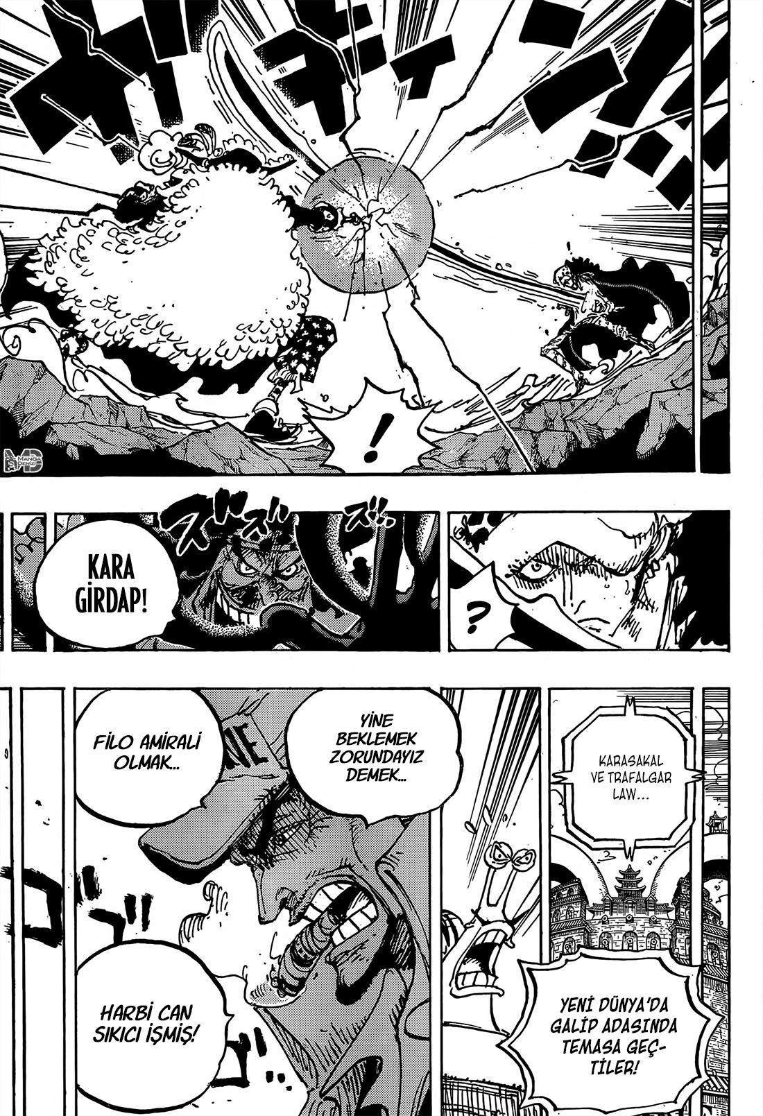 One Piece mangasının 1064 bölümünün 9. sayfasını okuyorsunuz.