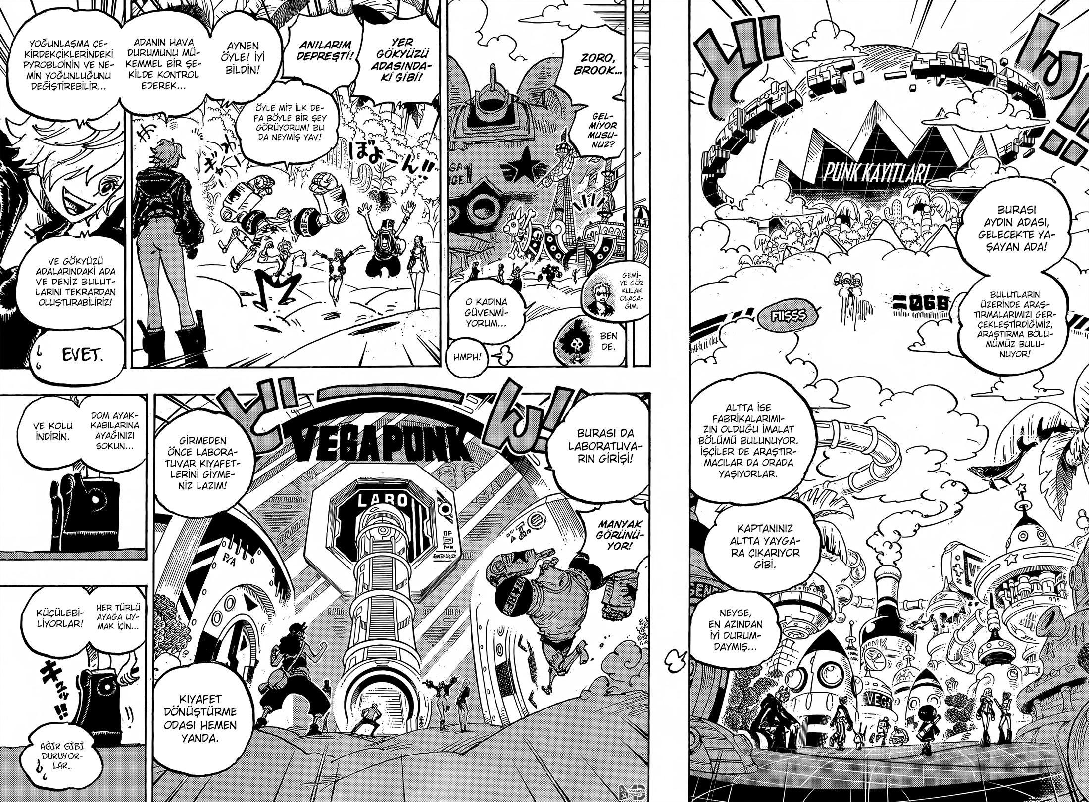 One Piece mangasının 1064 bölümünün 14. sayfasını okuyorsunuz.