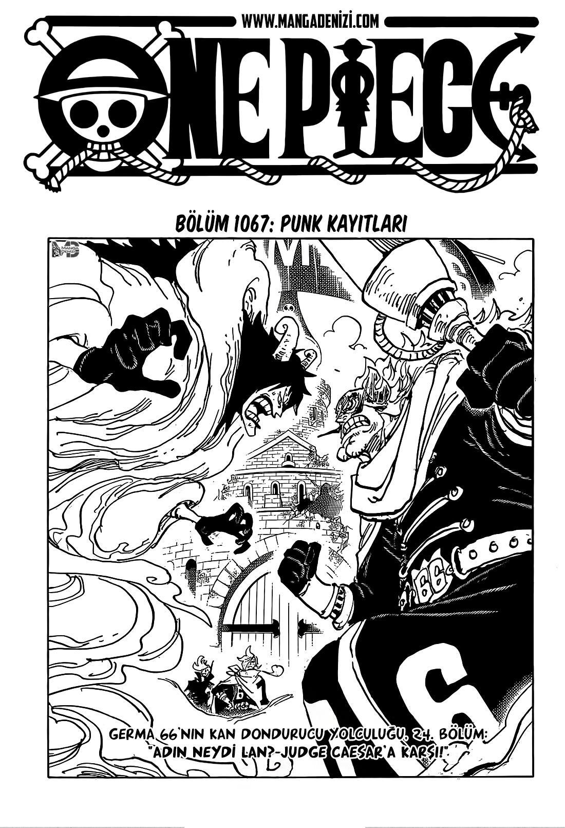 One Piece mangasının 1067 bölümünün 2. sayfasını okuyorsunuz.