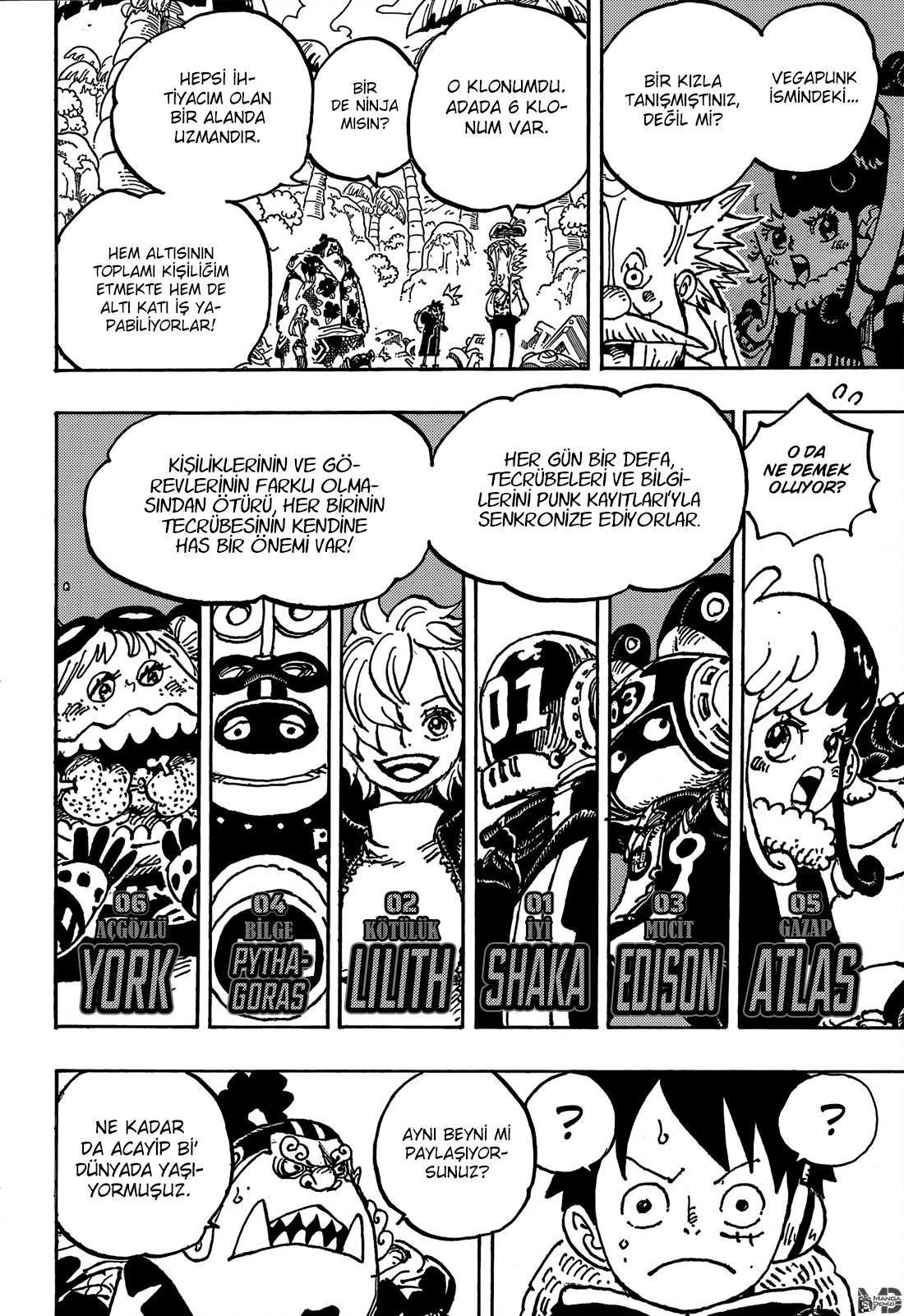 One Piece mangasının 1067 bölümünün 5. sayfasını okuyorsunuz.