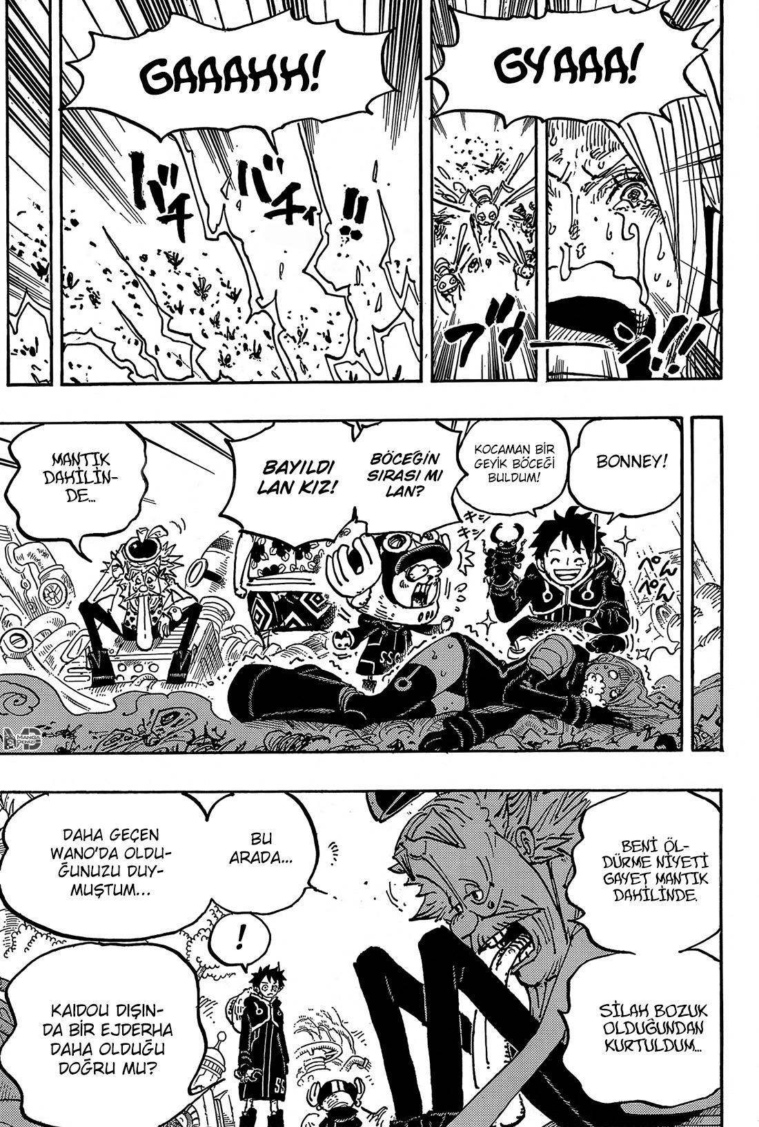 One Piece mangasının 1067 bölümünün 8. sayfasını okuyorsunuz.