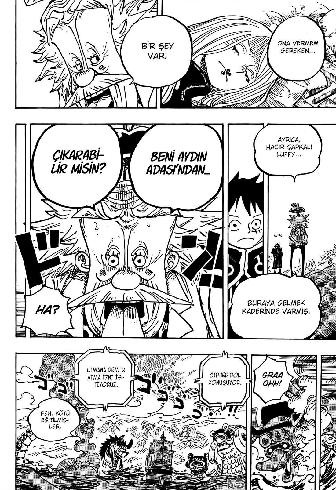 One Piece mangasının 1067 bölümünün 13. sayfasını okuyorsunuz.