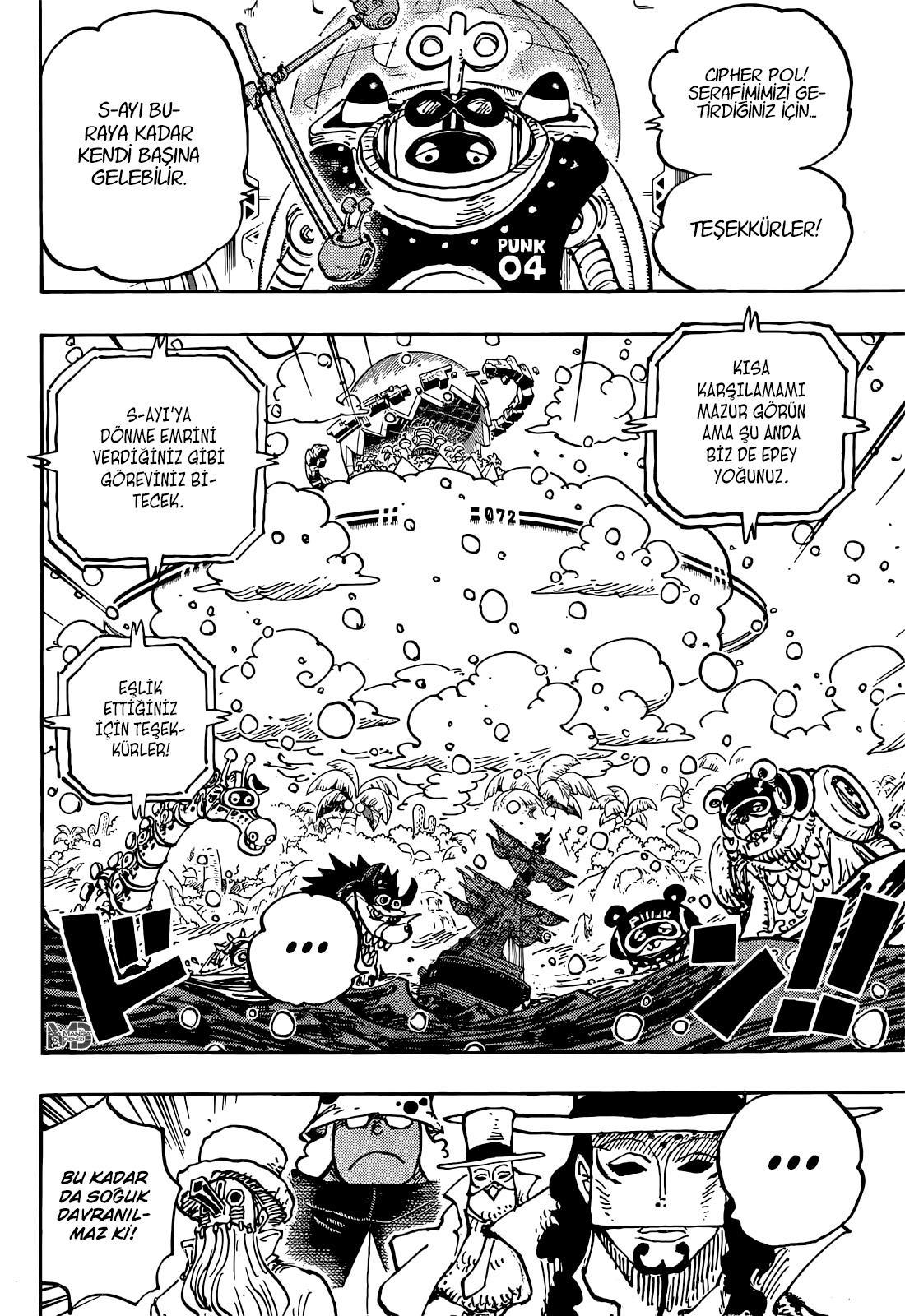 One Piece mangasının 1068 bölümünün 3. sayfasını okuyorsunuz.