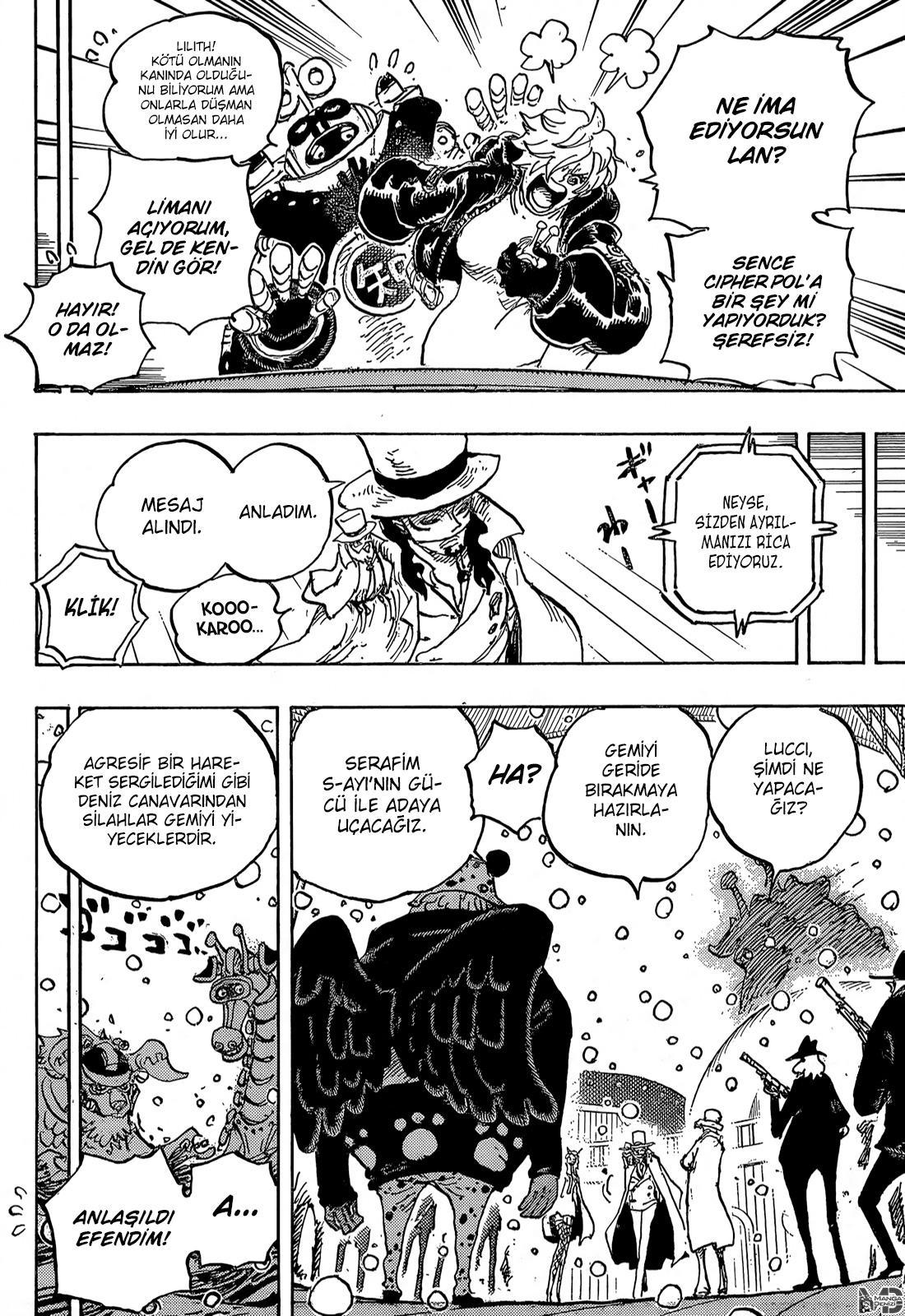 One Piece mangasının 1068 bölümünün 5. sayfasını okuyorsunuz.