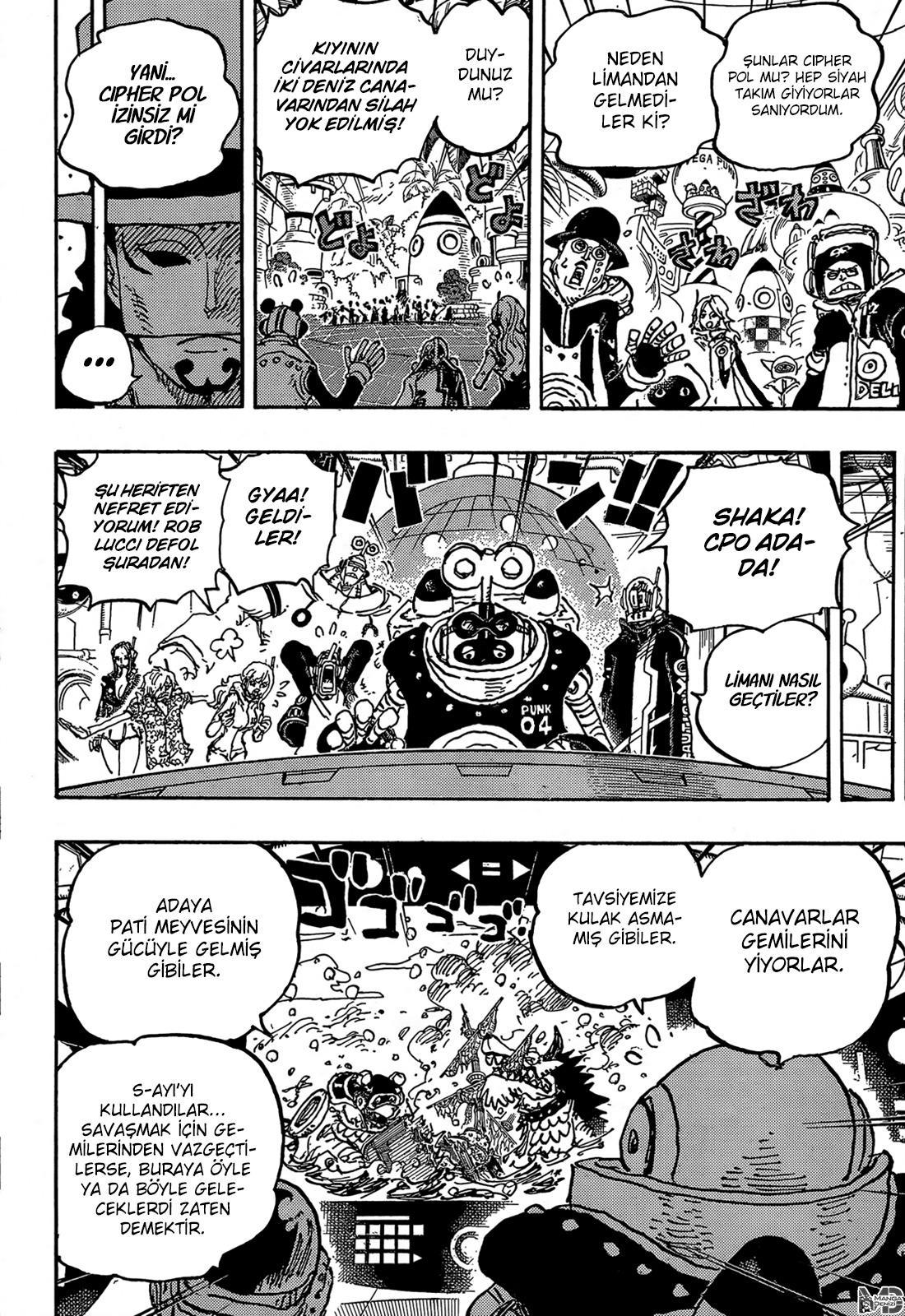 One Piece mangasının 1068 bölümünün 11. sayfasını okuyorsunuz.