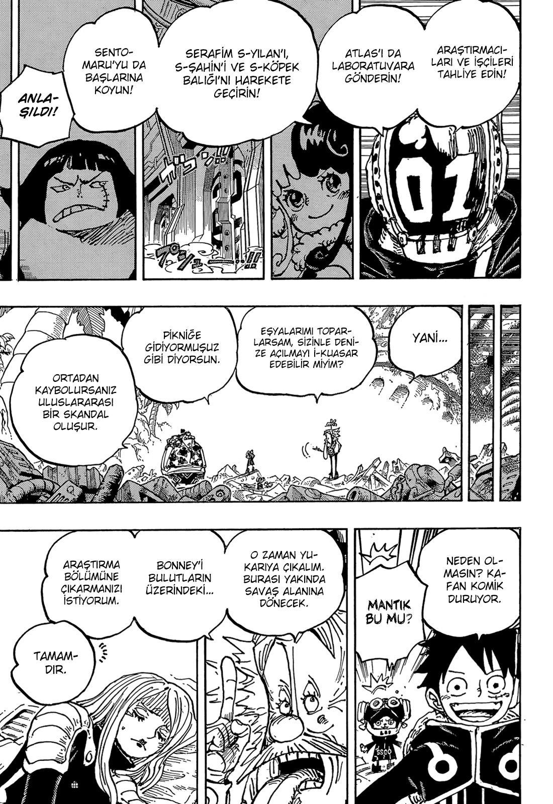 One Piece mangasının 1068 bölümünün 12. sayfasını okuyorsunuz.