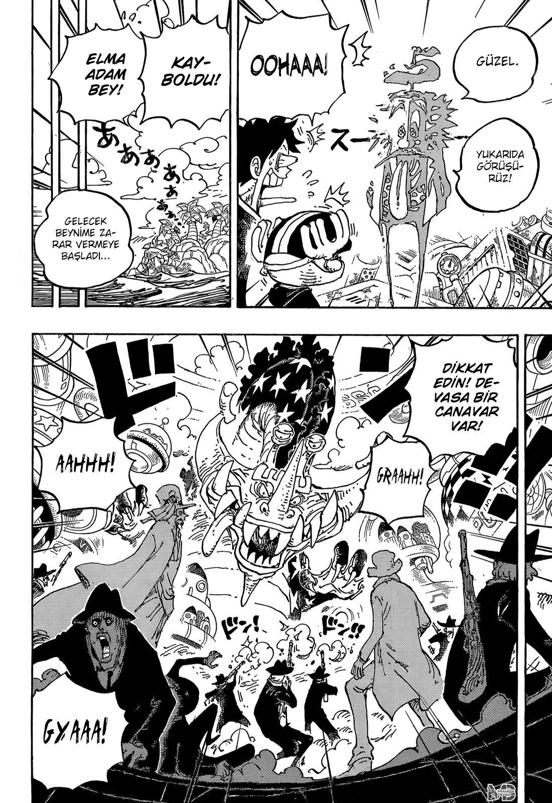 One Piece mangasının 1068 bölümünün 13. sayfasını okuyorsunuz.