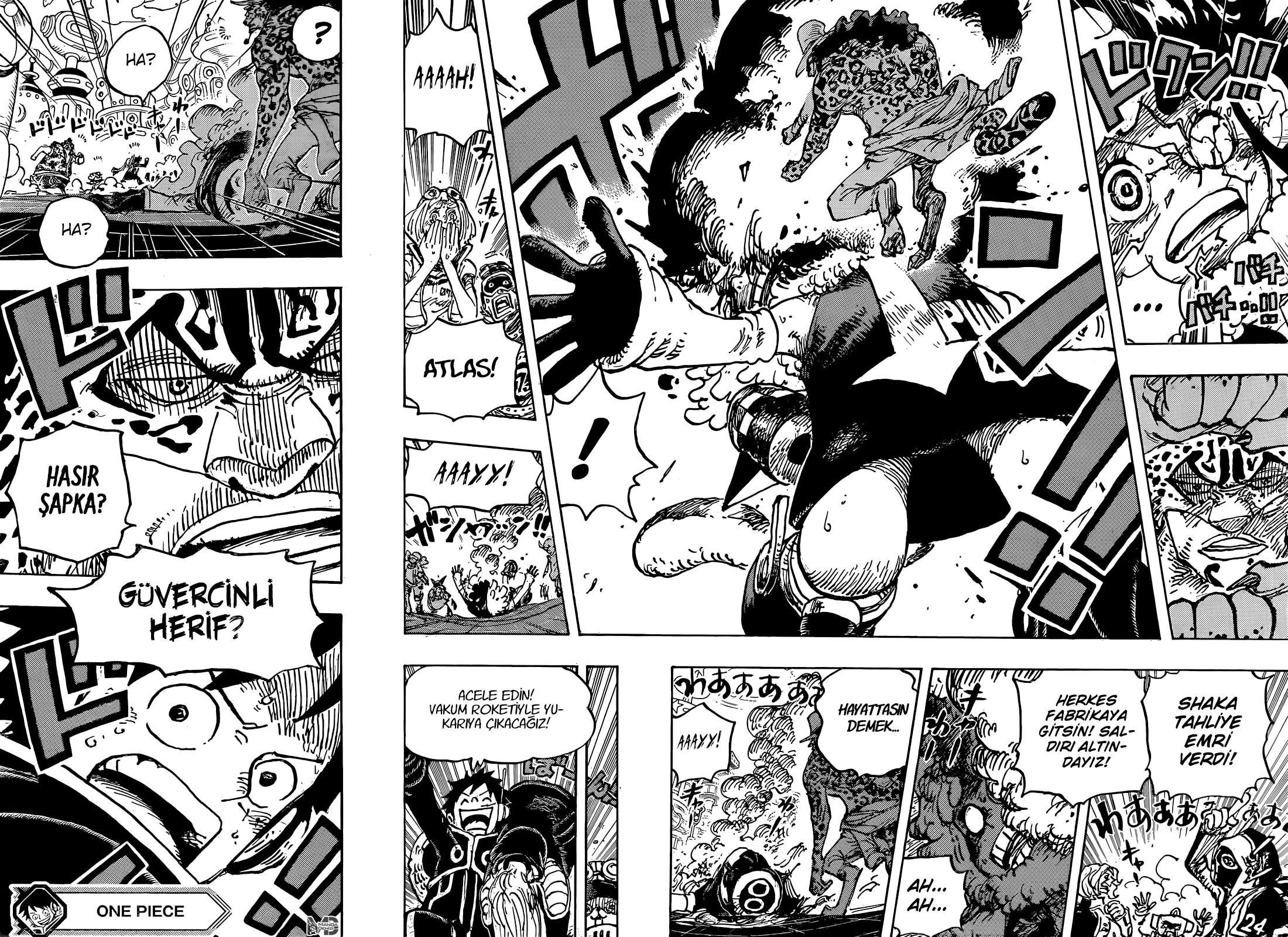 One Piece mangasının 1068 bölümünün 17. sayfasını okuyorsunuz.