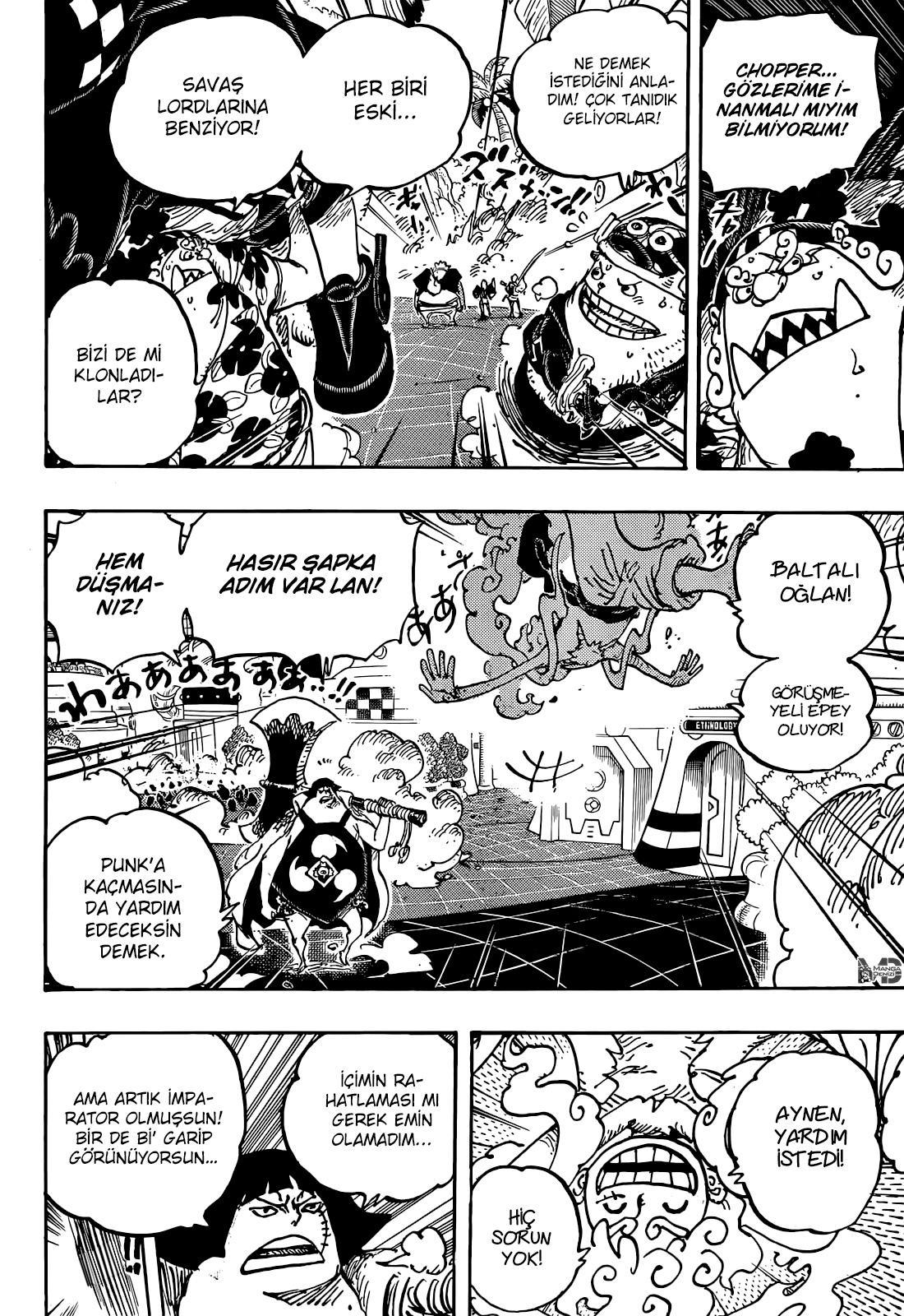 One Piece mangasının 1069 bölümünün 14. sayfasını okuyorsunuz.