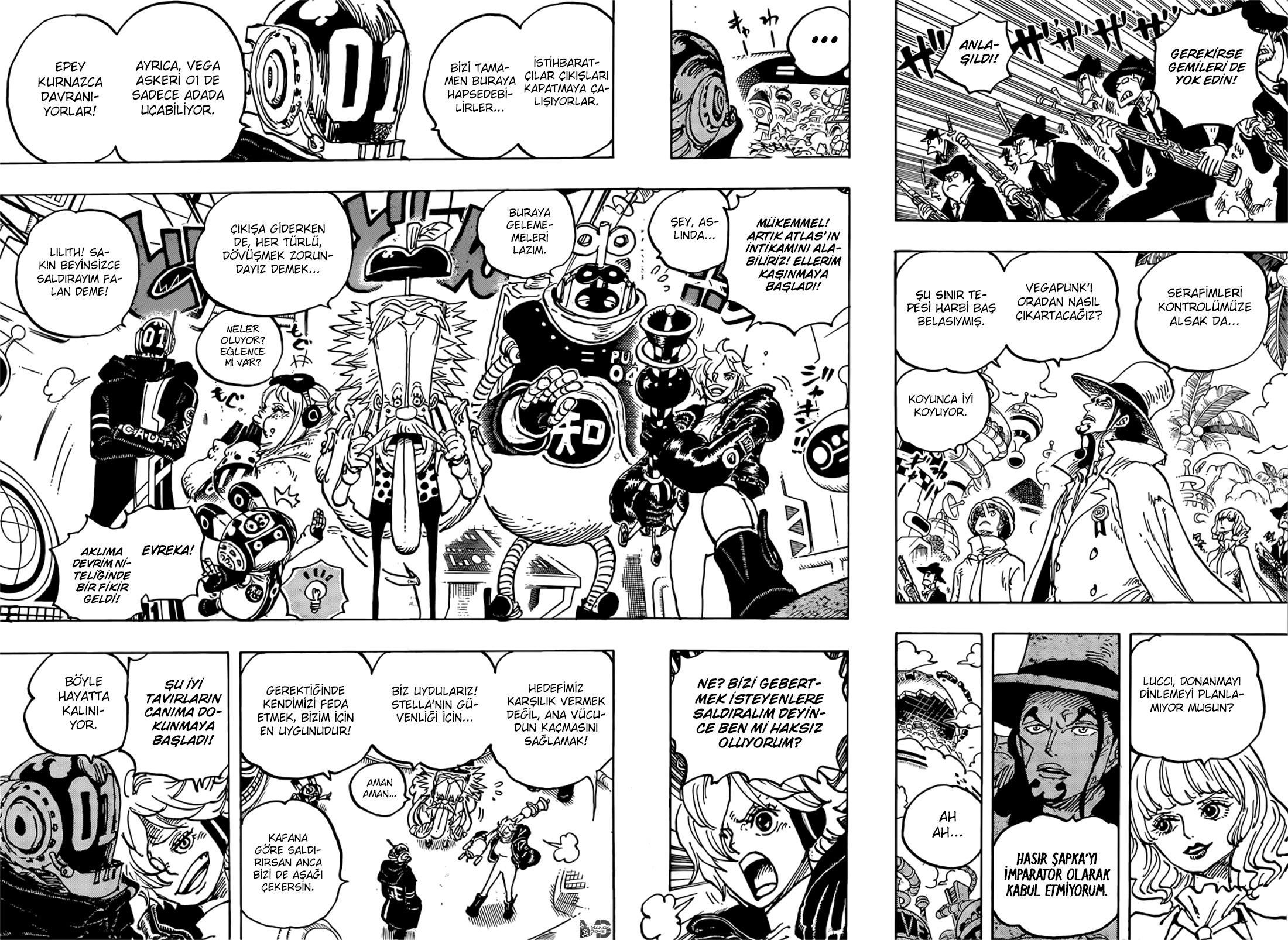 One Piece mangasının 1071 bölümünün 6. sayfasını okuyorsunuz.