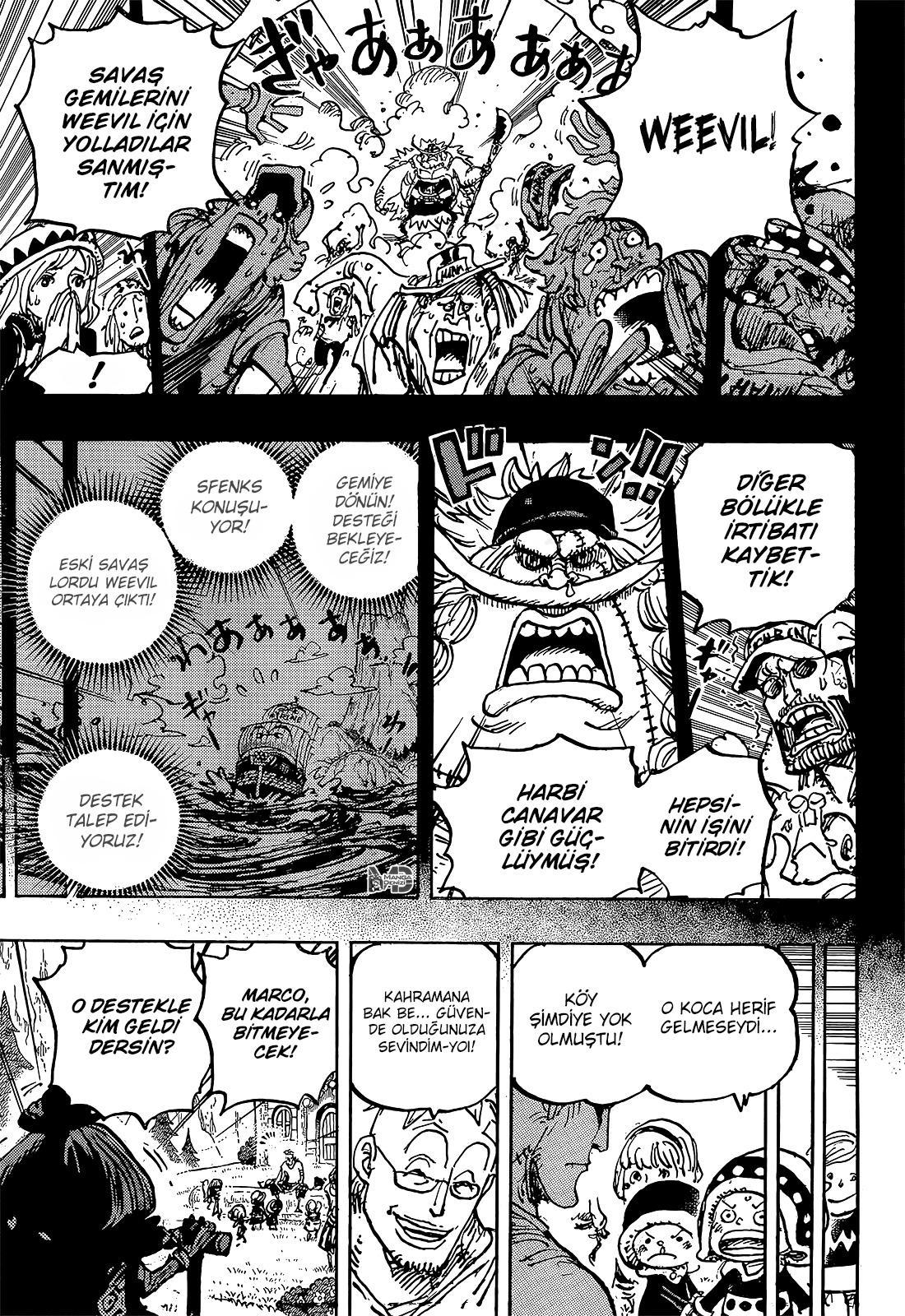 One Piece mangasının 1073 bölümünün 14. sayfasını okuyorsunuz.