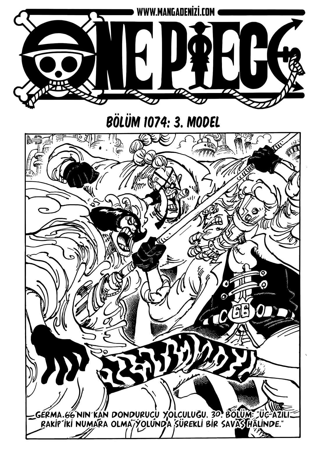 One Piece mangasının 1074 bölümünün 2. sayfasını okuyorsunuz.