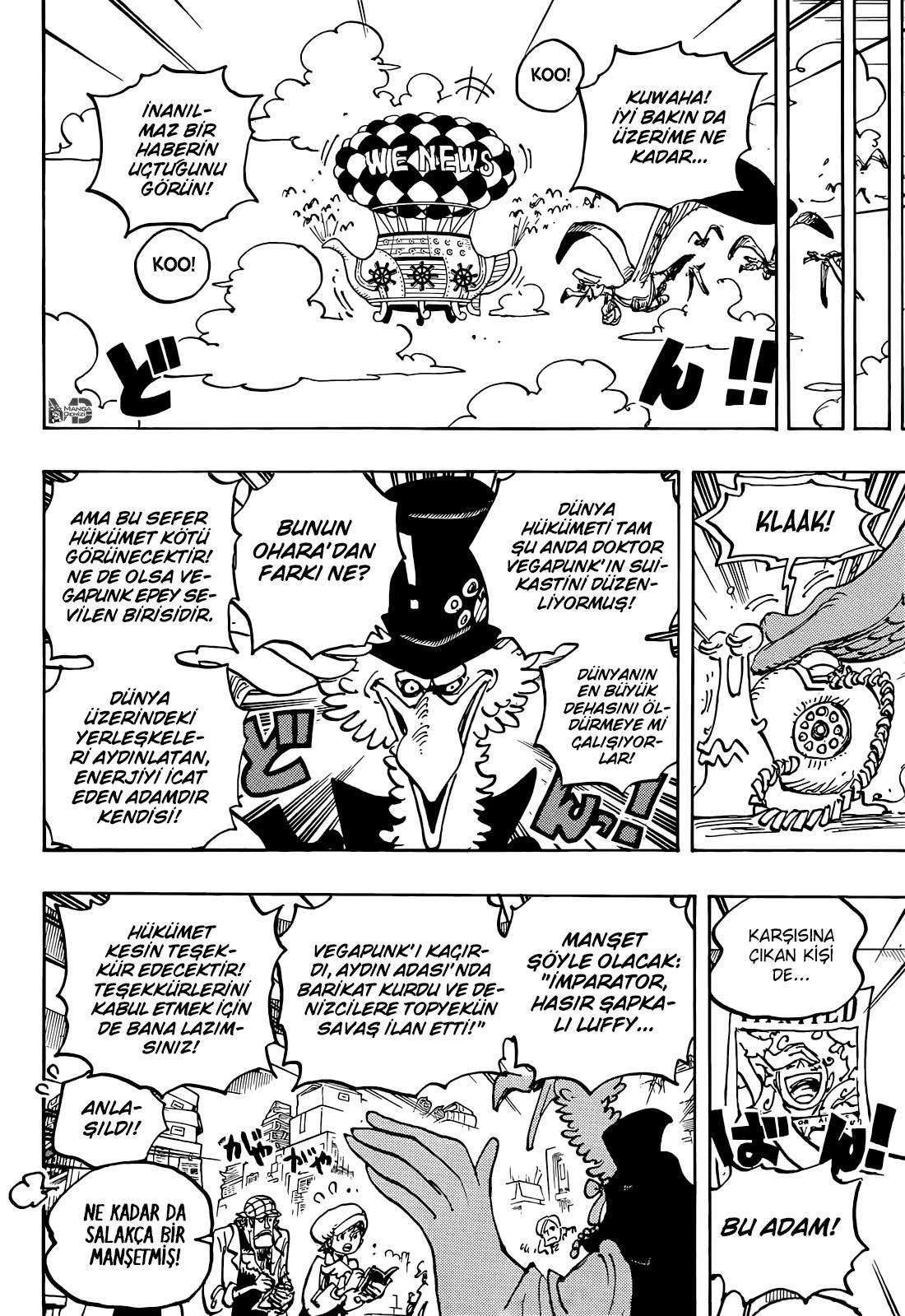 One Piece mangasının 1074 bölümünün 16. sayfasını okuyorsunuz.