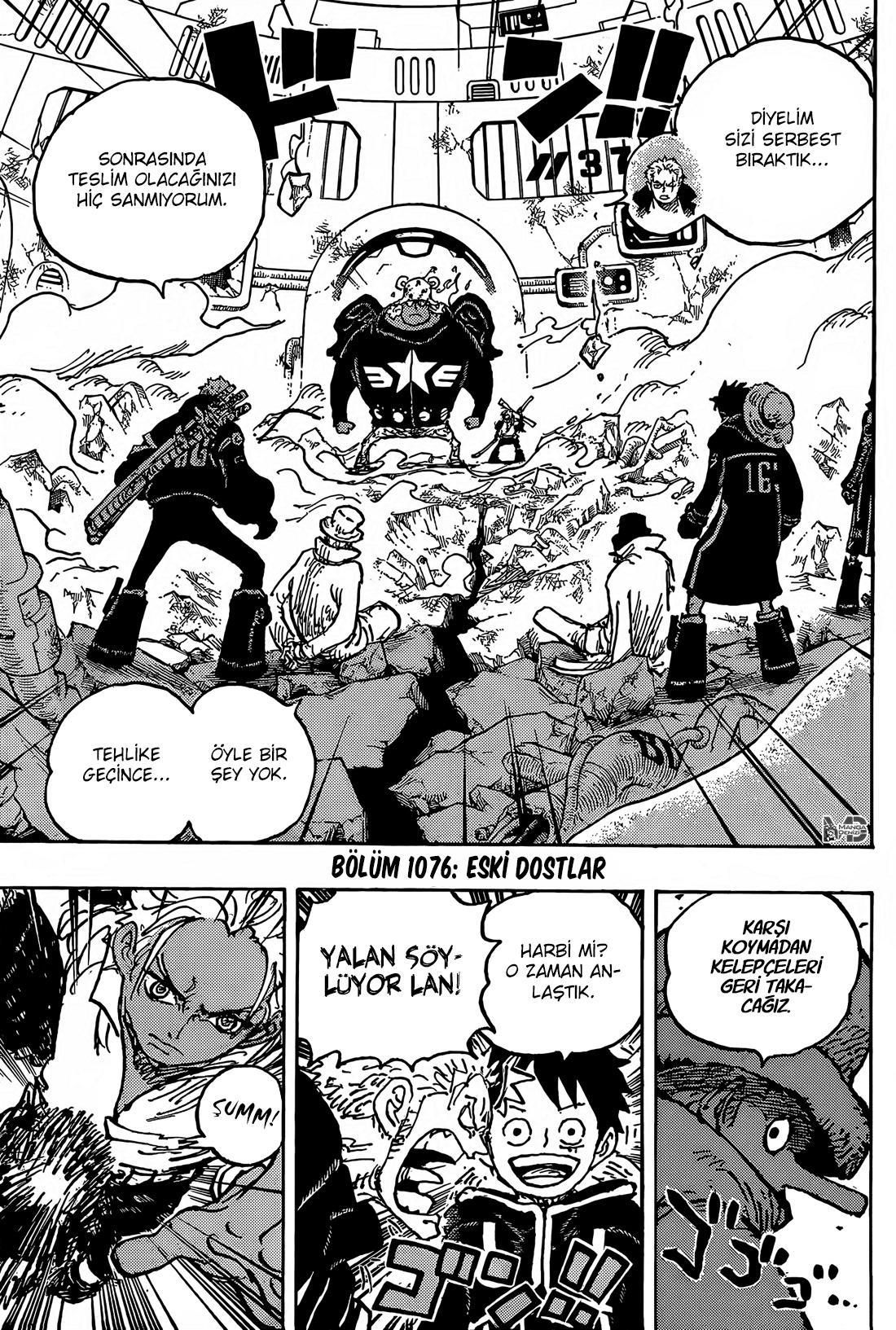 One Piece mangasının 1076 bölümünün 3. sayfasını okuyorsunuz.