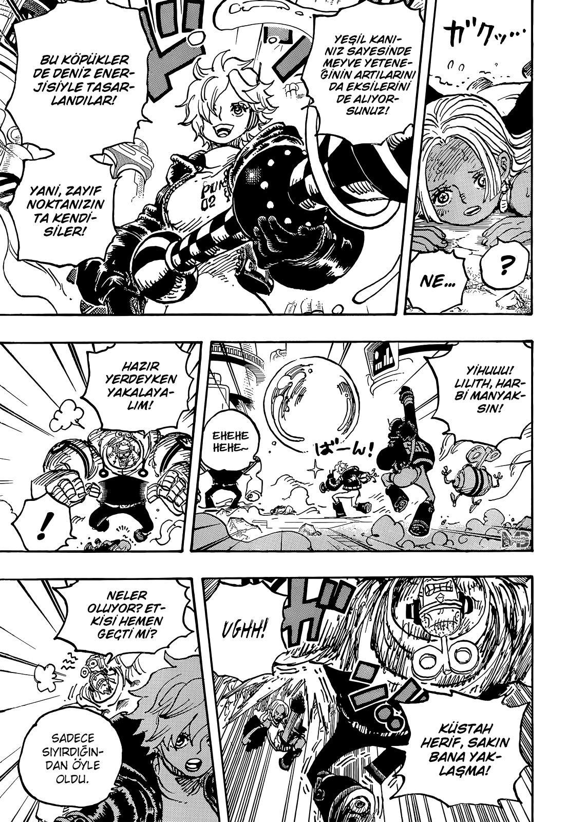 One Piece mangasının 1077 bölümünün 14. sayfasını okuyorsunuz.