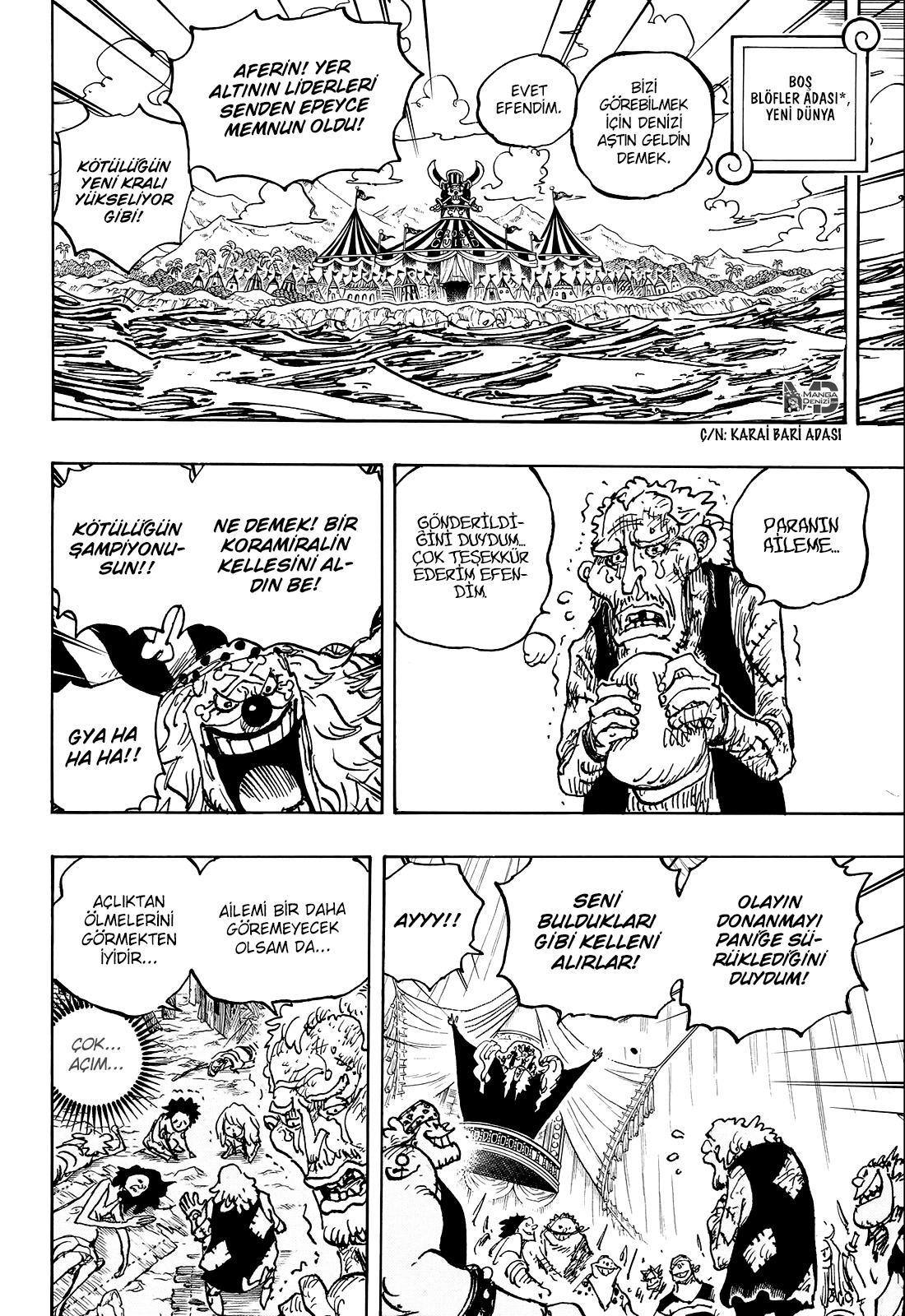 One Piece mangasının 1082 bölümünün 5. sayfasını okuyorsunuz.