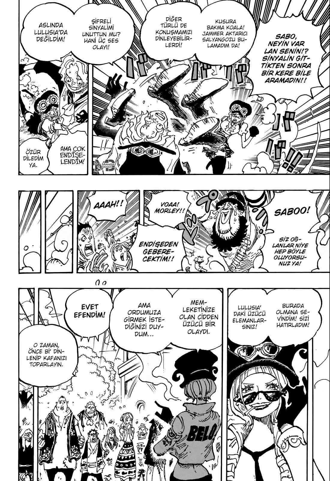 One Piece mangasının 1082 bölümünün 14. sayfasını okuyorsunuz.