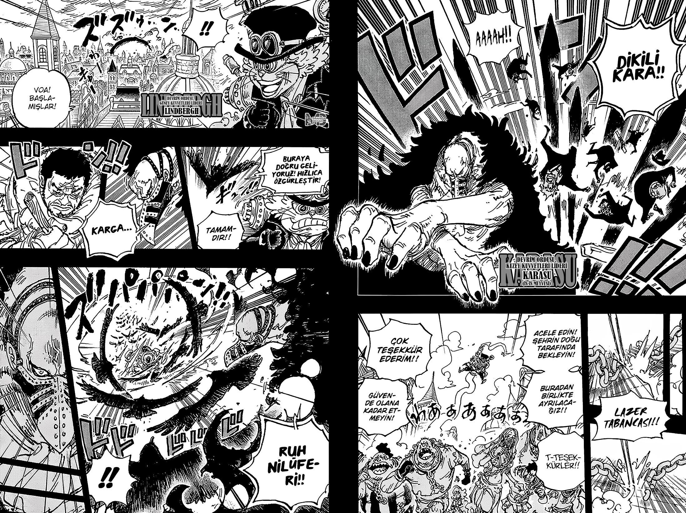 One Piece mangasının 1083 bölümünün 11. sayfasını okuyorsunuz.