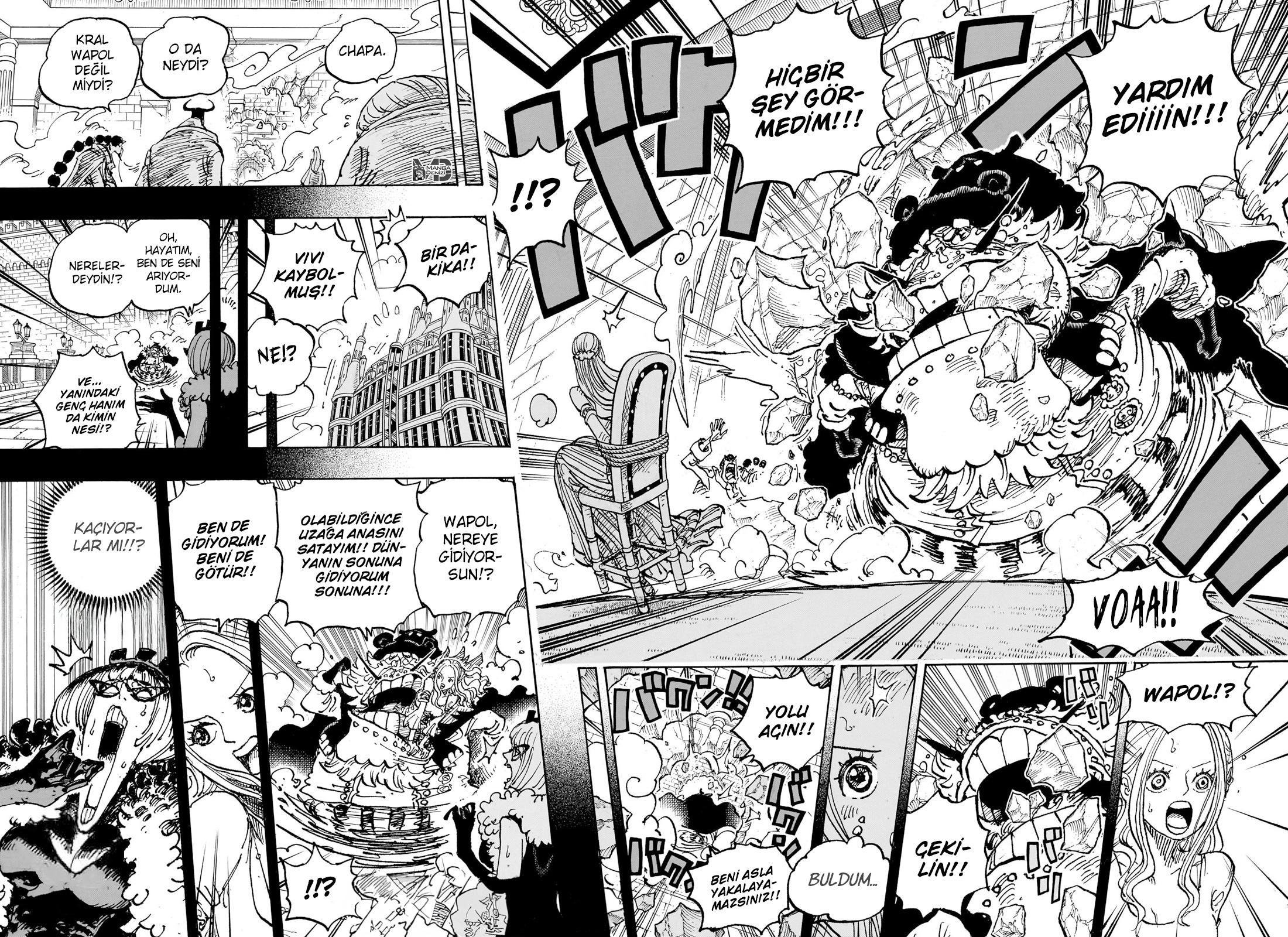 One Piece mangasının 1085 bölümünün 15. sayfasını okuyorsunuz.